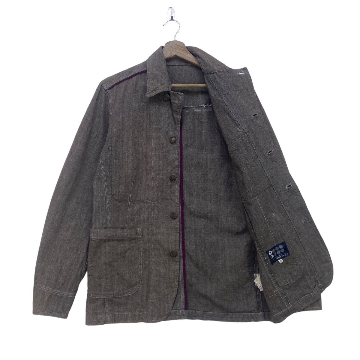 Japanese Brand × Takeo Kikuchi Vintage Takeo Kikuchi Workwear Worker Jacket Size US S / EU 44-46 / 1 - 2 Thumbnail