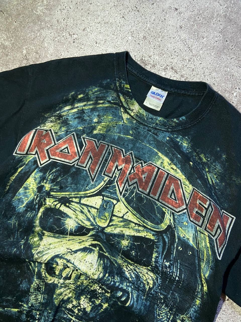 Band Tees × Iron Maiden × Vintage Iron Maiden Vintage Band T-Shirt Graphic Print Rare Tee Size US L / EU 52-54 / 3 - 4 Thumbnail