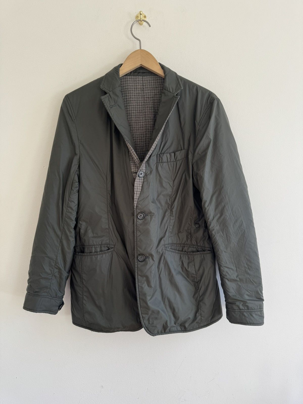 Lardini RVR Lardini Reversible Wool / Polyester Jacket Size 48 Italy Size US M / EU 48-50 / 2 - 6 Thumbnail