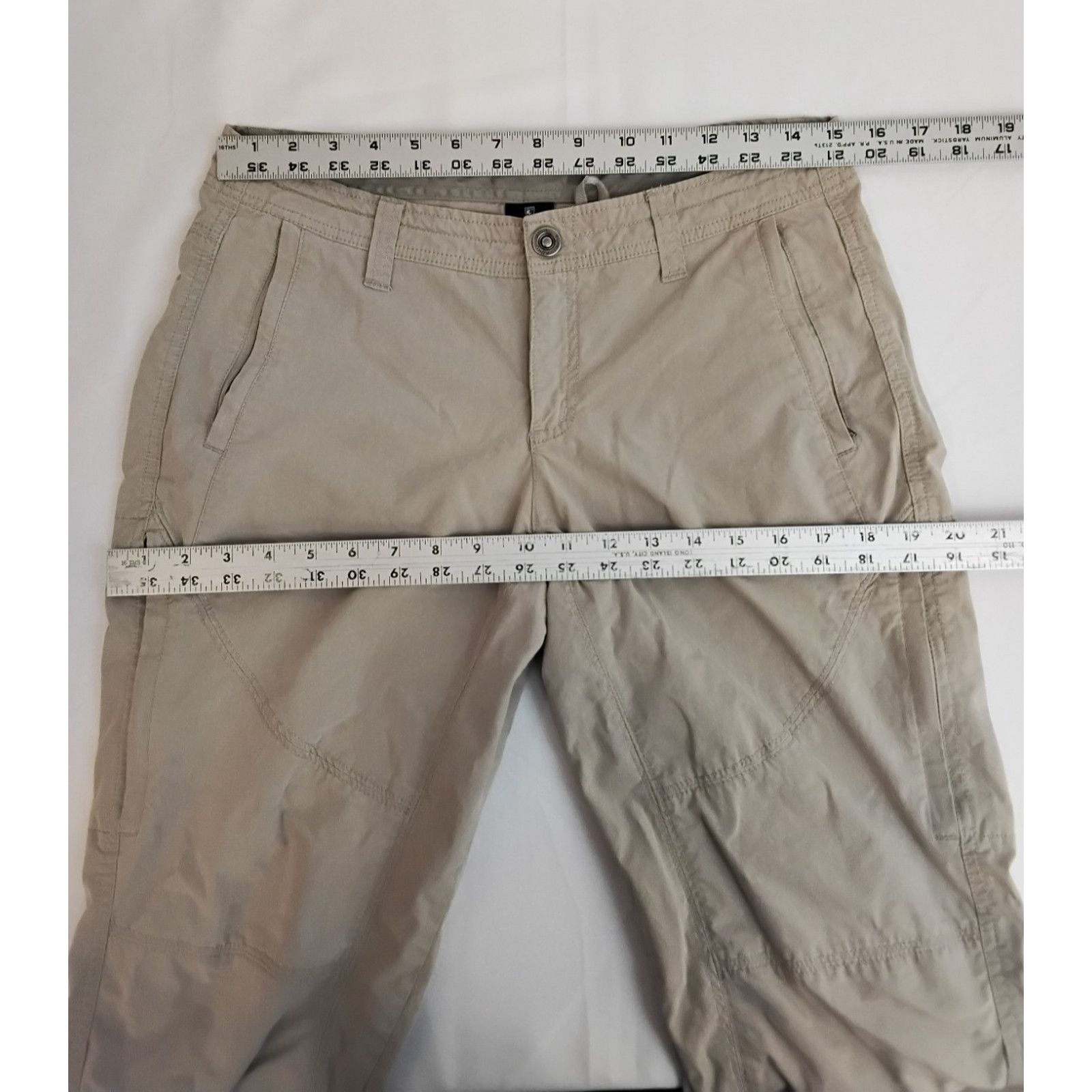Kuhl Kuhl Pants Women's 8 (29x31) Khaki Lightweight Hiking Pants Size 30" / US 8 / IT 44 - 4 Thumbnail