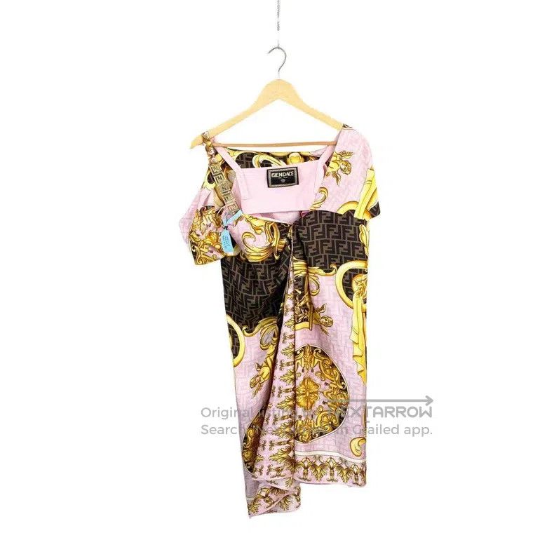Fendi Fendi Sangsilk Versace Collection Blending Geometric Patte Size XS / US 0-2 / IT 36-38 - 1 Thumbnail
