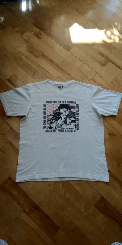 Anime × Band Tees × Japanese Brand Demon Slayer Original Manga Tshirt Goth Alt Japan Size US M / EU 48-50 / 2 - 3 Thumbnail