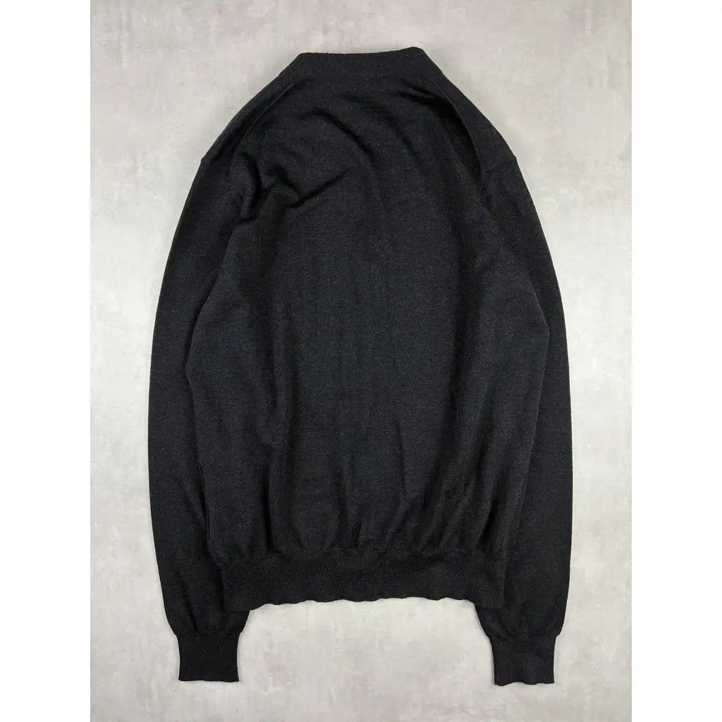Prada Prada Charcoal Grey Wool Cardigan Size 60 EU fits like XXL Size US XXL / EU 58 / 5 - 2 Thumbnail