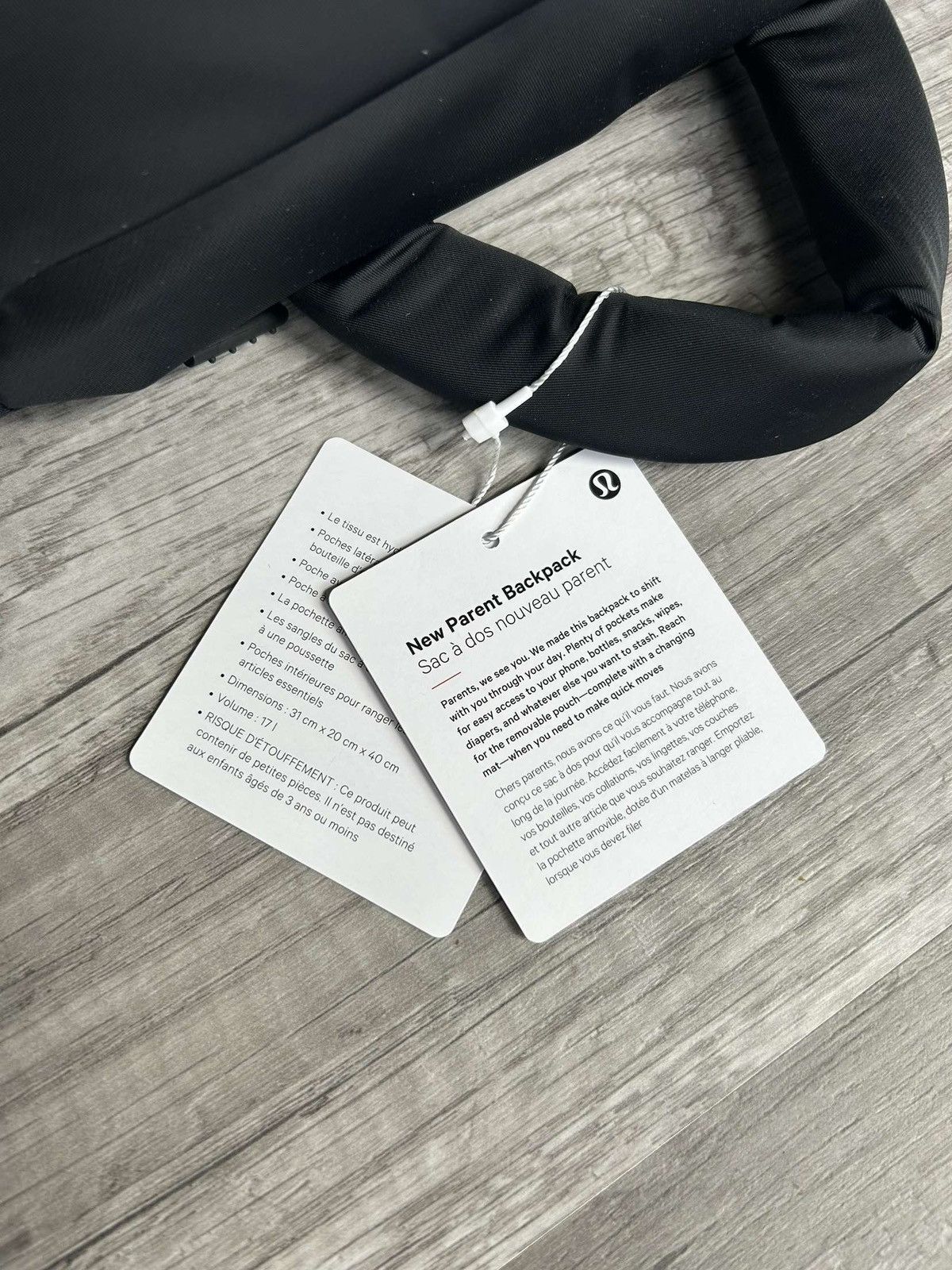 Lululemon Lululemon New Parent Backpack Black New With Tags 17L Size ONE SIZE - 9 Thumbnail