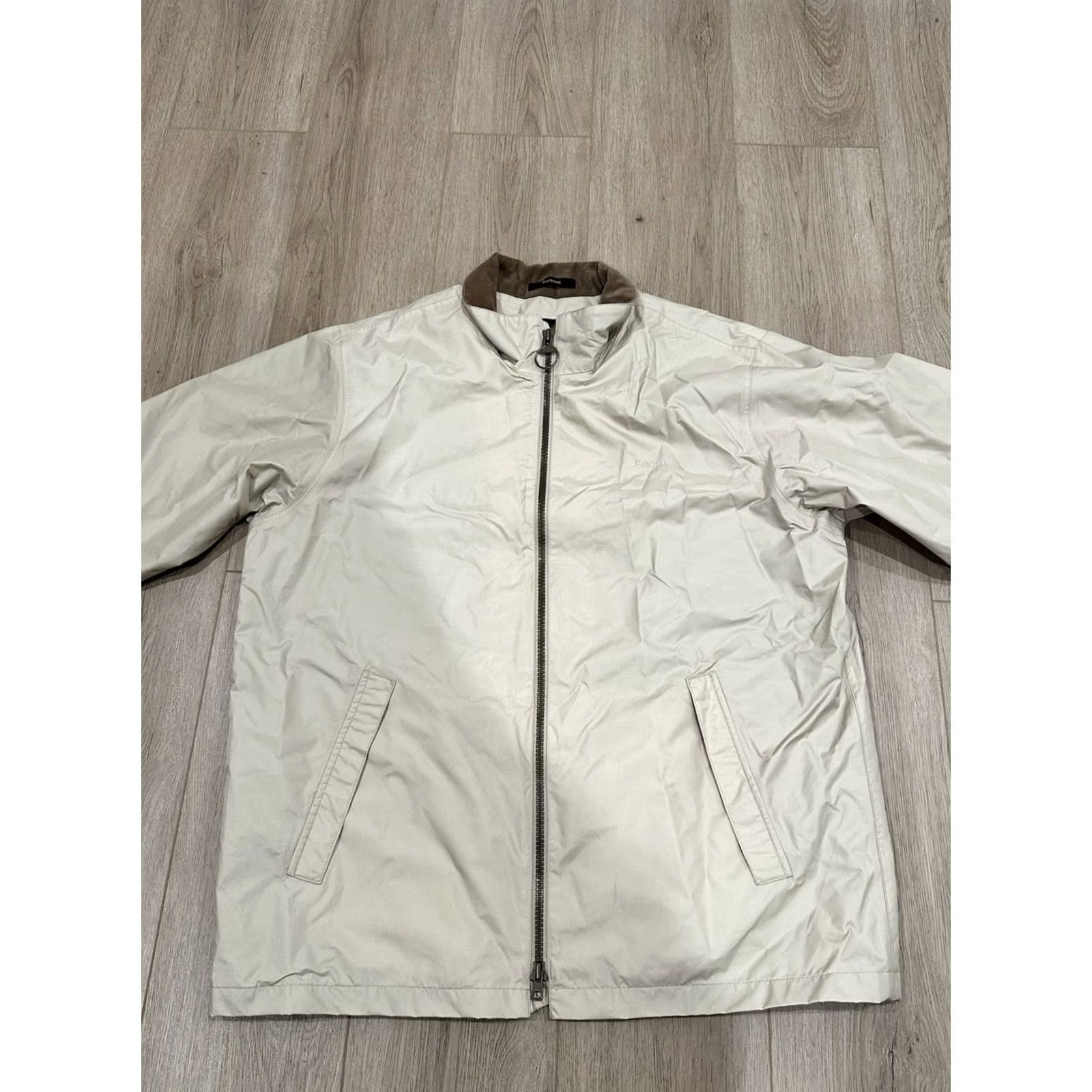 Barbour VINTAGE Barbour Beaulieu Jacket Men XL Beige Tan Waterproof Softshell Windbreaker Barbour Beaulieu Classic Lightweight Outdoor Vintage 2000s Size US XL / EU 56 / 4 - 3 Thumbnail