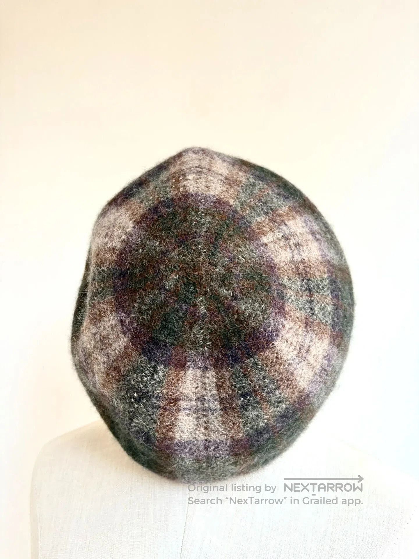 Vivienne Westwood Vivienne Westwood Brown Check Beret. Size ONE SIZE - 4 Thumbnail