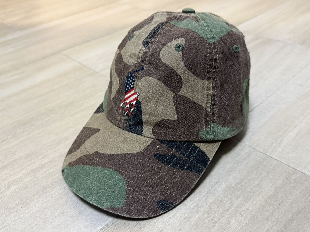 Polo Ralph Lauren Polo Ralph Lauren Camouflage Hat – Classic Fit Size ONE SIZE - 3 Thumbnail