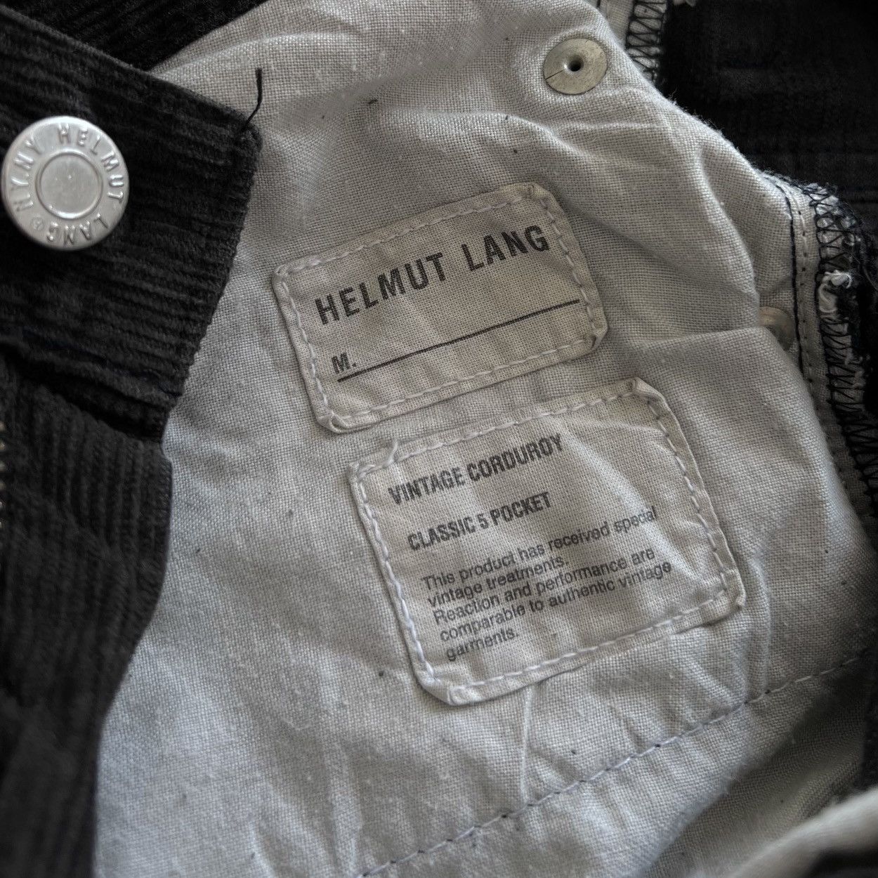 Helmut Lang VTG00’s HELMUT LANG VINTAGE CORDUROY PANTS Size US 30 / EU 46 - 9 Thumbnail