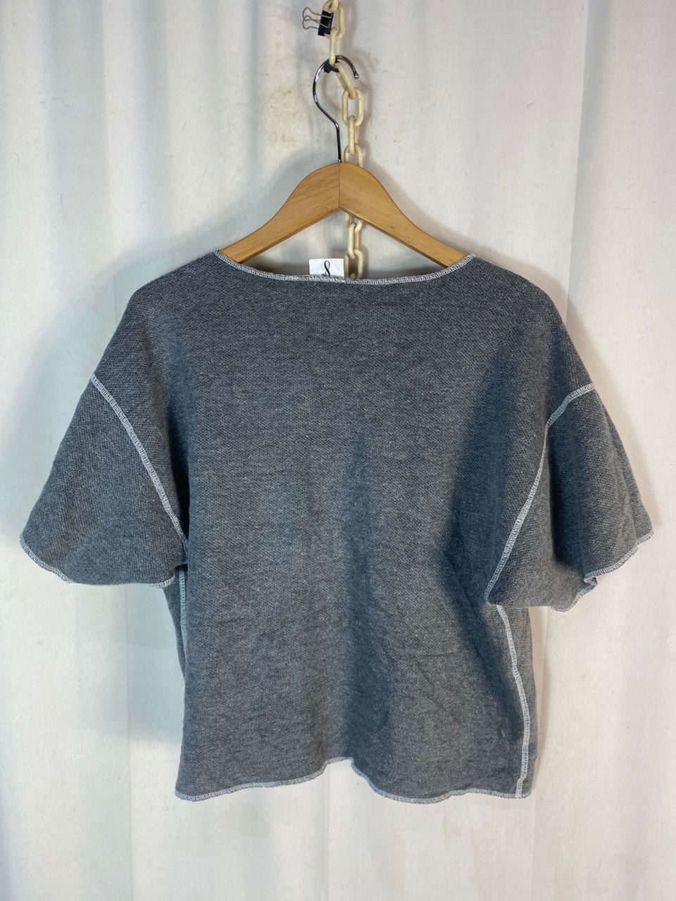 Japanese Brand Huitieme sport studio croptop top tshirt Size L / US 10 / IT 46 - 11 Thumbnail