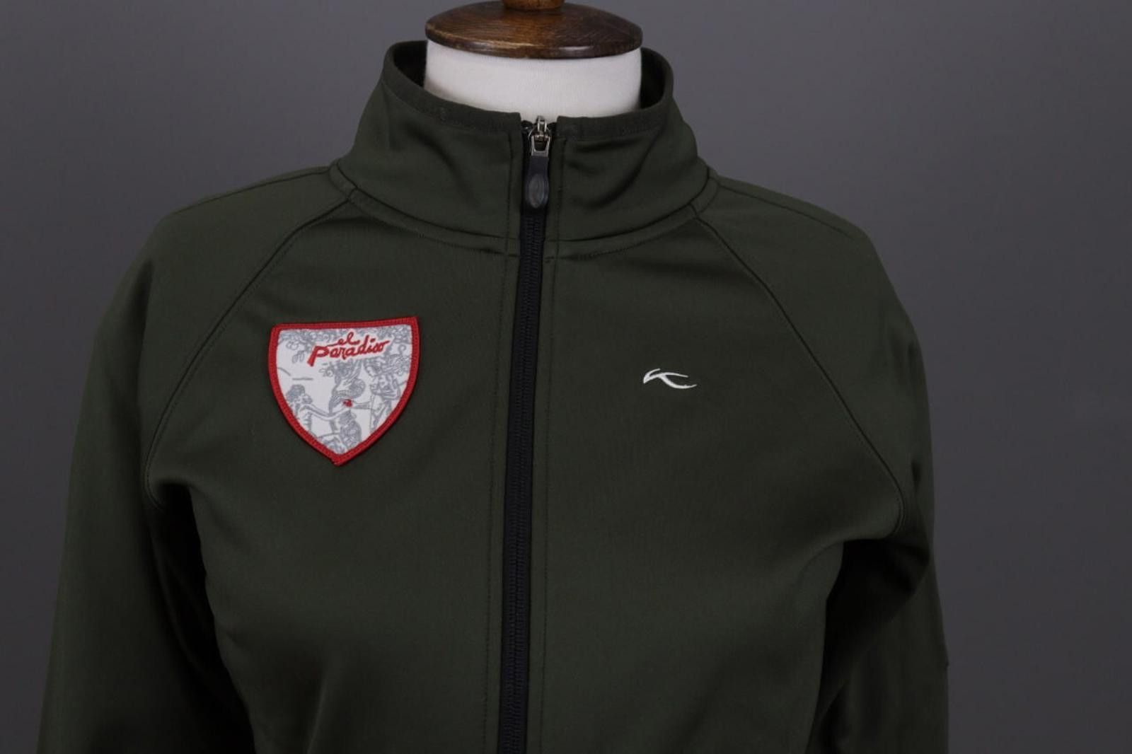 KJUS Girls Kjus Green Soft Shell Ski Fleece Jacket Size L Size L / US 10 / IT 46 - 4 Thumbnail