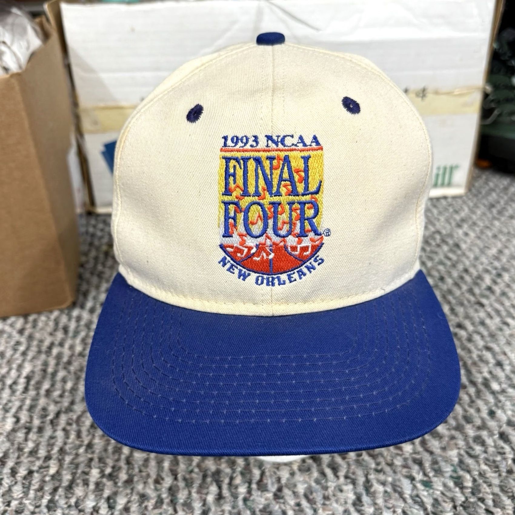 Vintage VINTAGE 1993 NCAA Final Four Hat Adult SnapBack Cap USA Size ONE SIZE - 2 Thumbnail