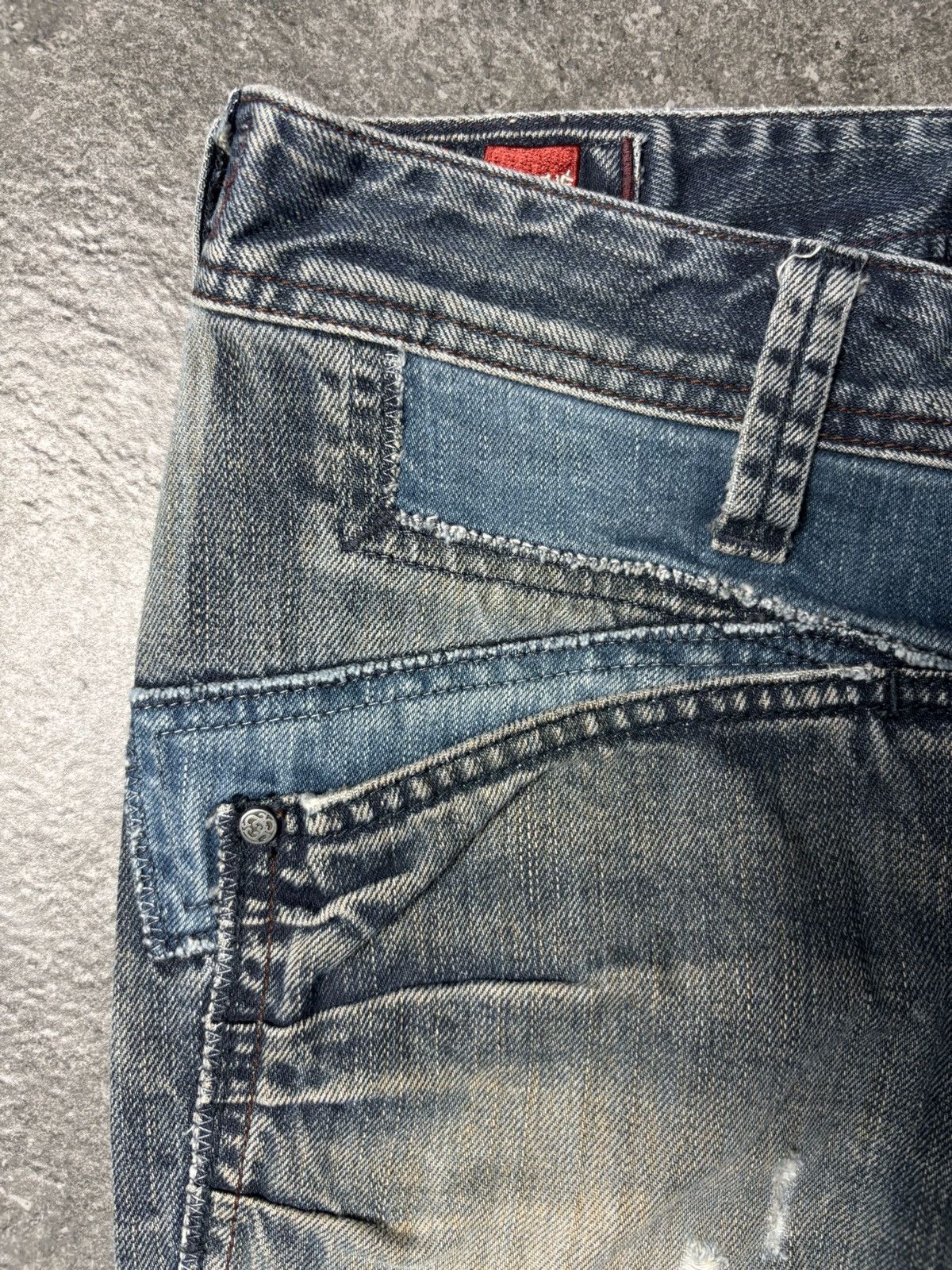 Marithe + Francois Girbaud 2000s Marithe Francois Girbaud Jeans Size US 29 - 7 Thumbnail