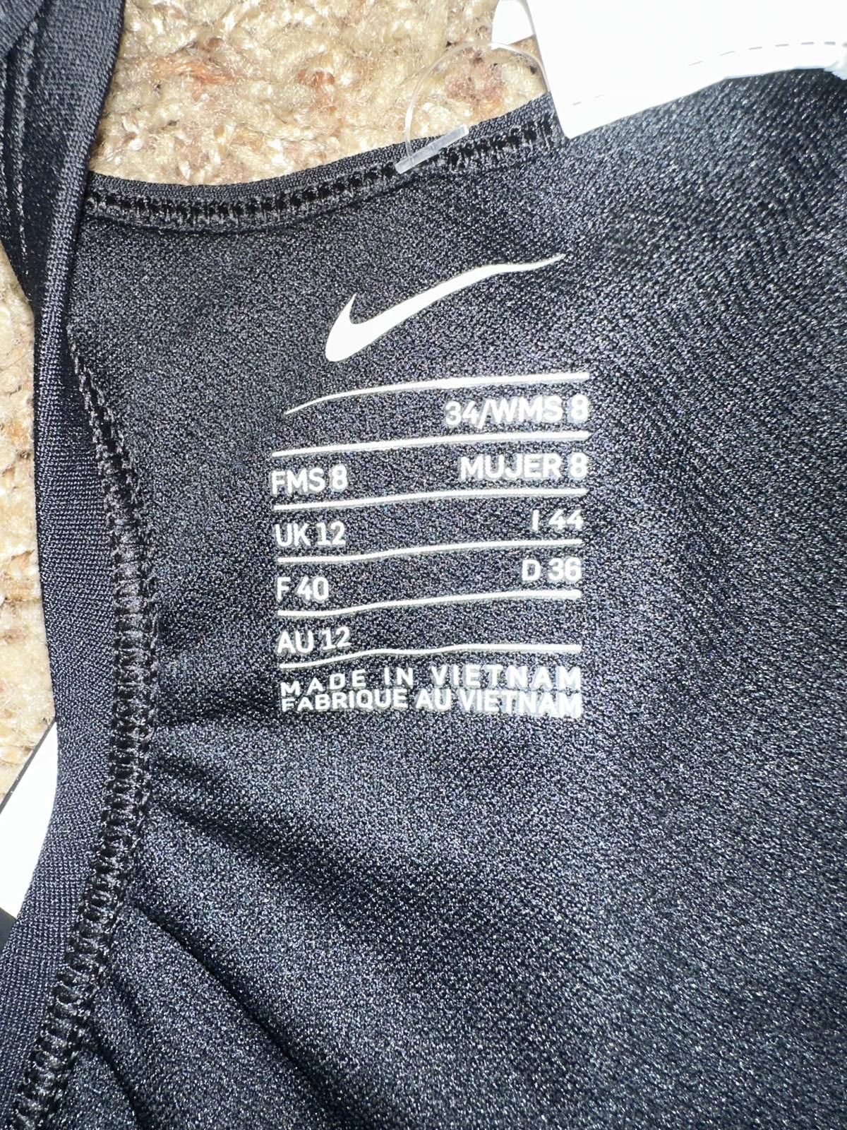 Nike Nike Cut Out Women's One-Piece Swimsuit Tank Size ONE SIZE - 2 Thumbnail