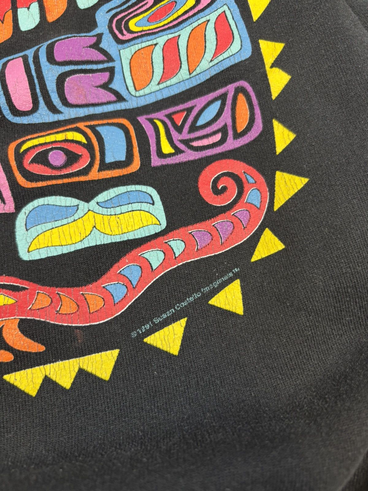 Vintage Susan Costello 1991 Alaska Mexico Navajo vintage sweatshirt Size US M / EU 48-50 / 2 - 3 Thumbnail