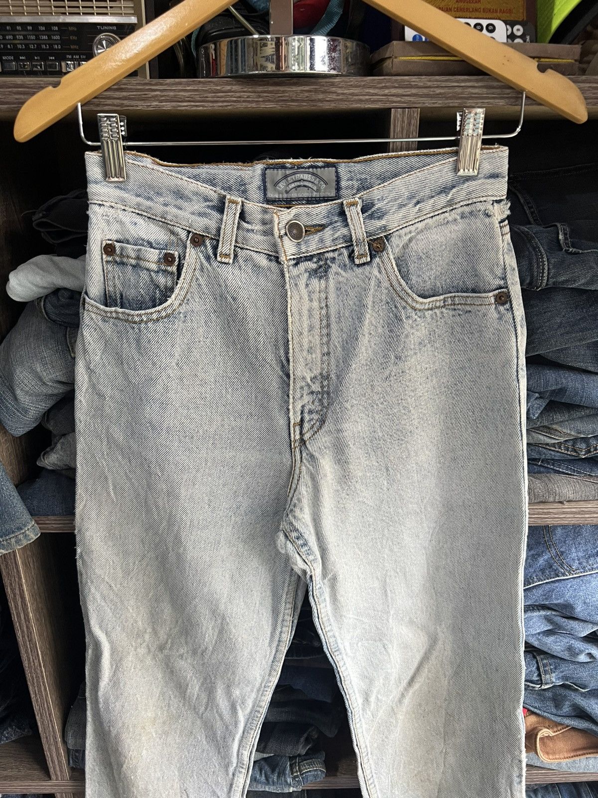 Levi's 🔥Vintage Levis Distressed Denim Size US 26 / EU 42 - 4 Thumbnail