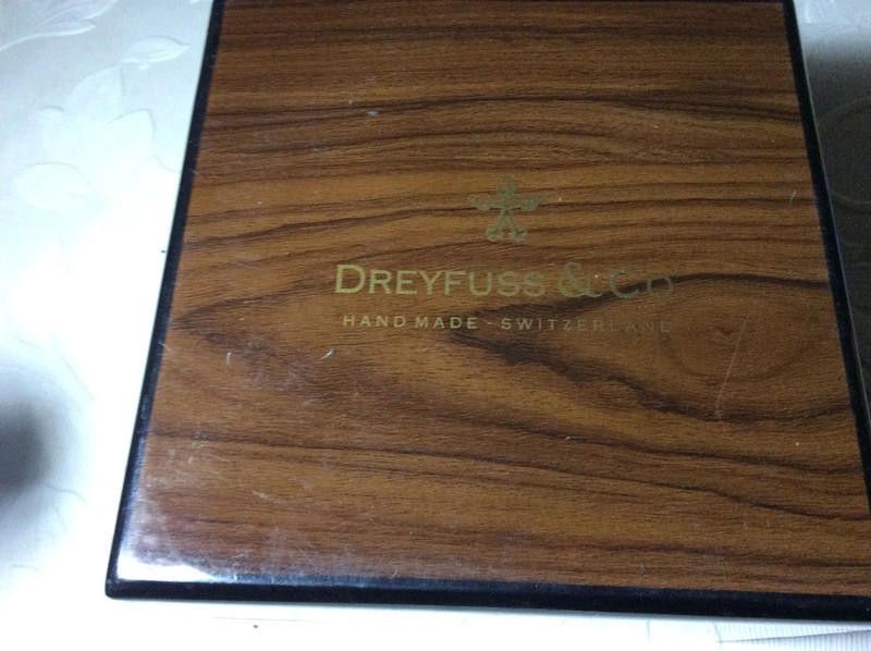 Designer dreyfuss&co men's rose gold dial brown leather strap watch Size ONE SIZE - 12 Thumbnail