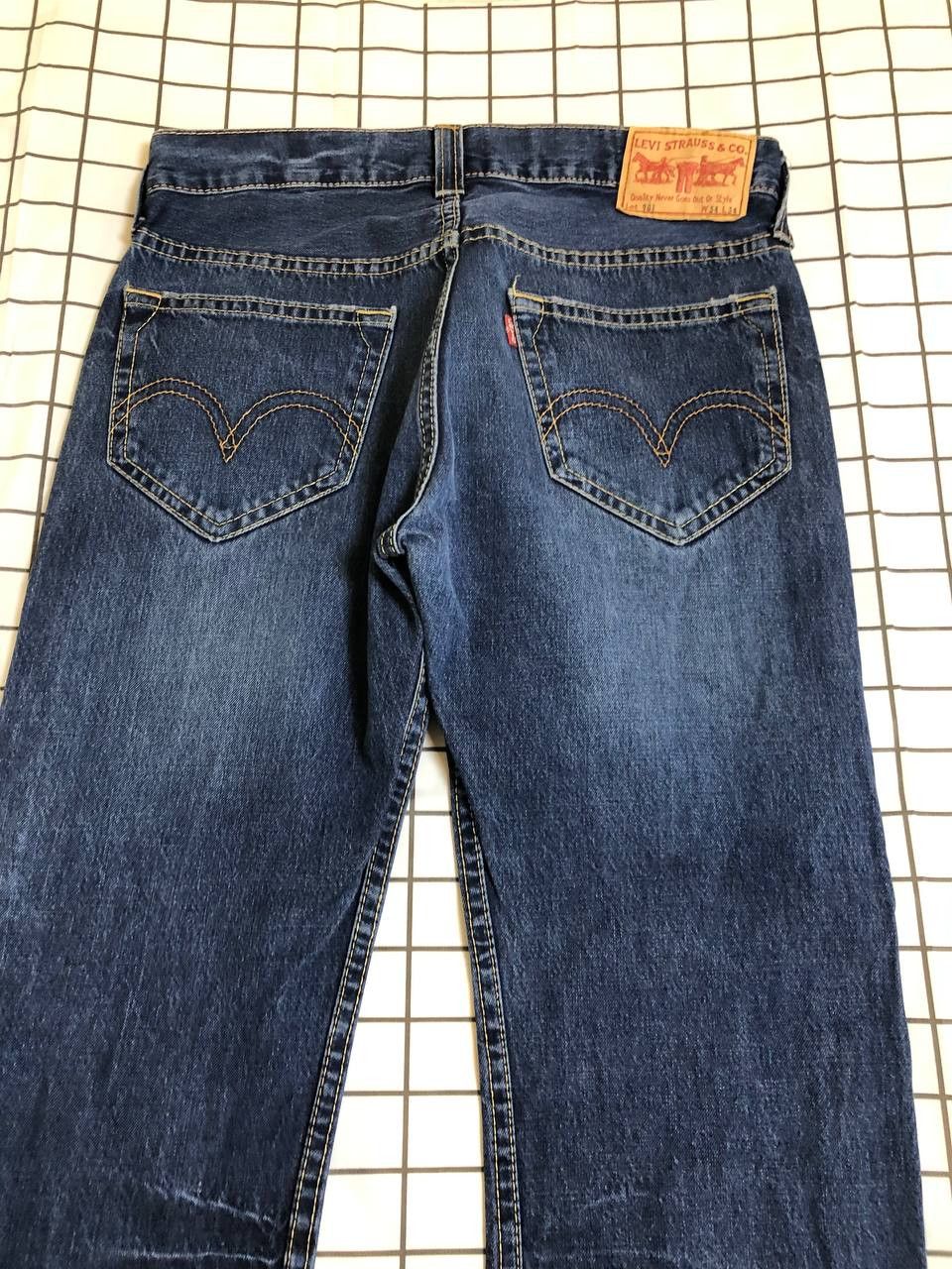Levi's Levis 901 Relaxed Straight Leg Fit Cotton Denim Jean Size US 34 / EU 50 - 19 Thumbnail