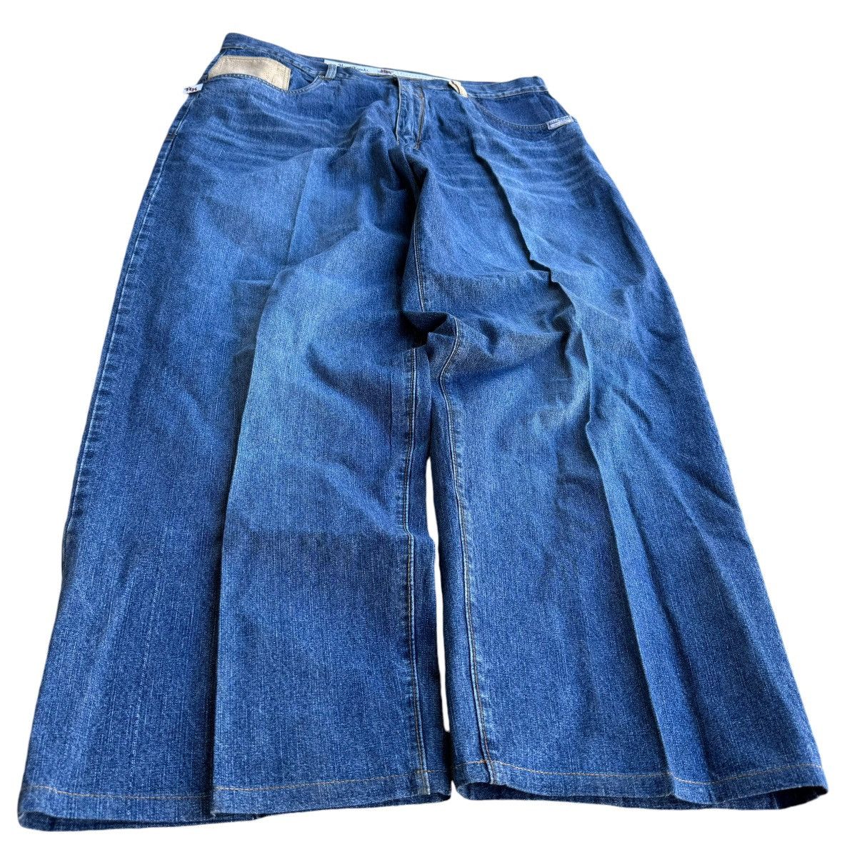 Fubu × Southpole 11” LEG OPENING HARD KNOCK JEANSWEAR Y2K WIDE LEG BAGGY JNCO Size US 40 / EU 56 - 8 Thumbnail