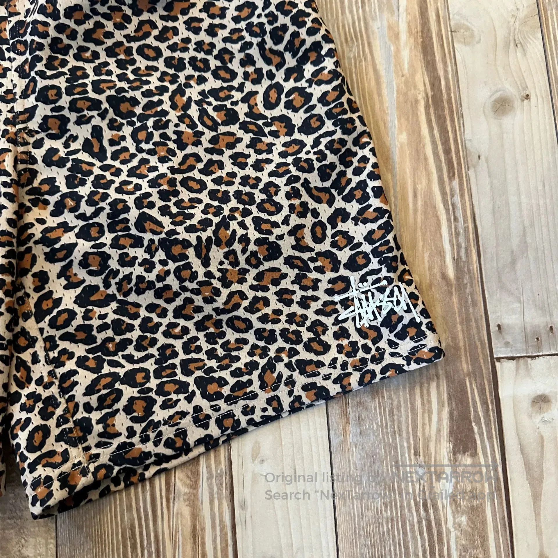 Stussy Stussy Leopard Mesh Shorts. Size US 30 / EU 46 - 4 Thumbnail