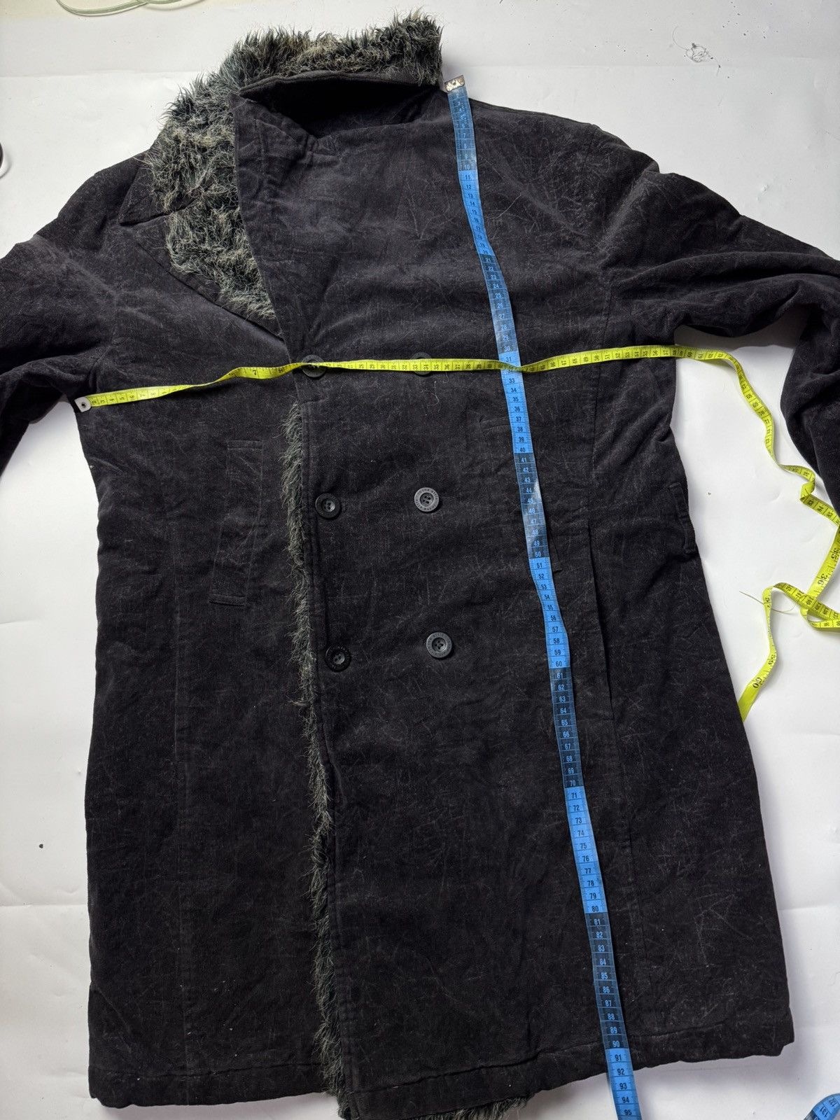 If Six Was Nine × Japanese Brand × Le Grande Bleu (L.G.B.) Fur Intheattic Coat Jacket Size US L / EU 52-54 / 3 - 8 Thumbnail