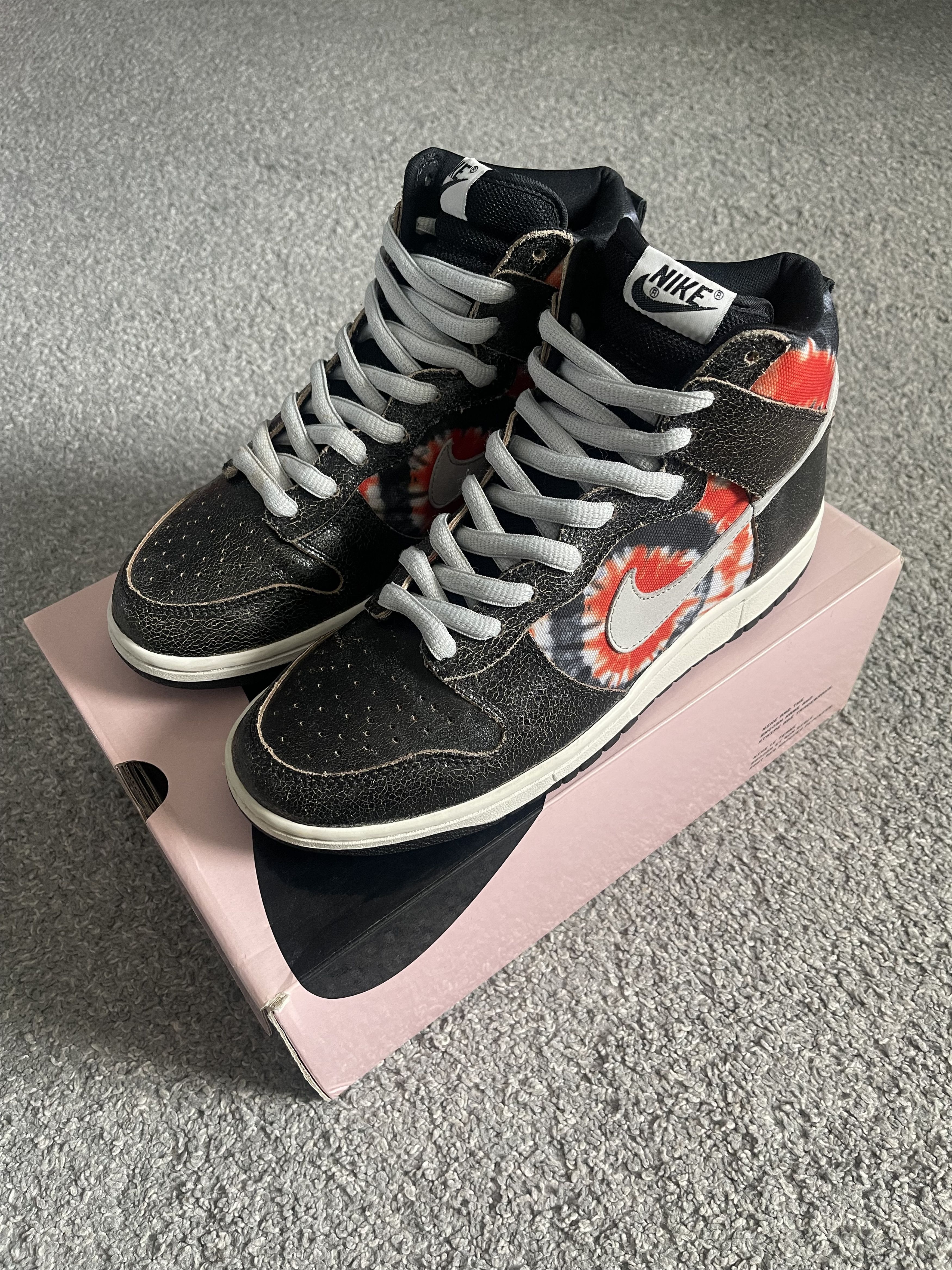 Nike Nike SB Dunk High (HUF) sz 9.5 Size US 9.5 / EU 42-43 - 7 Thumbnail