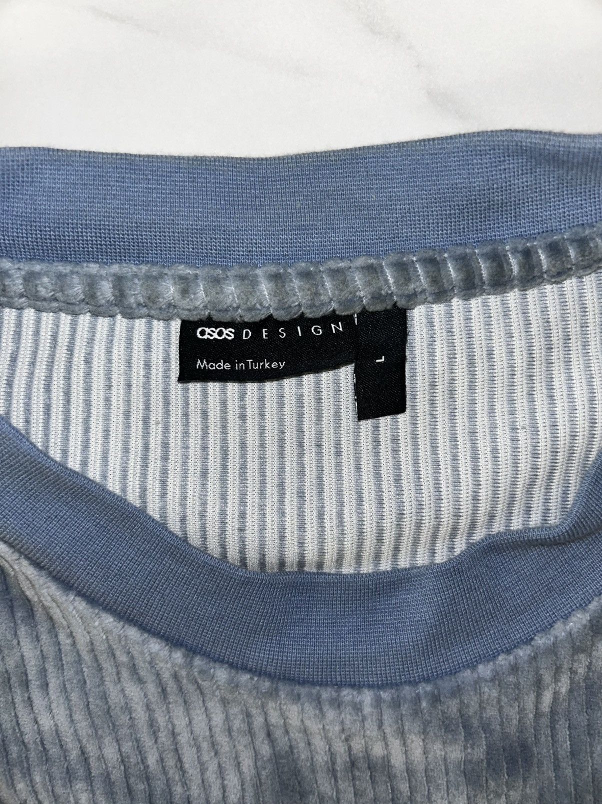 Asos Velvet Shirt Size US L / EU 52-54 / 3 - 3 Thumbnail