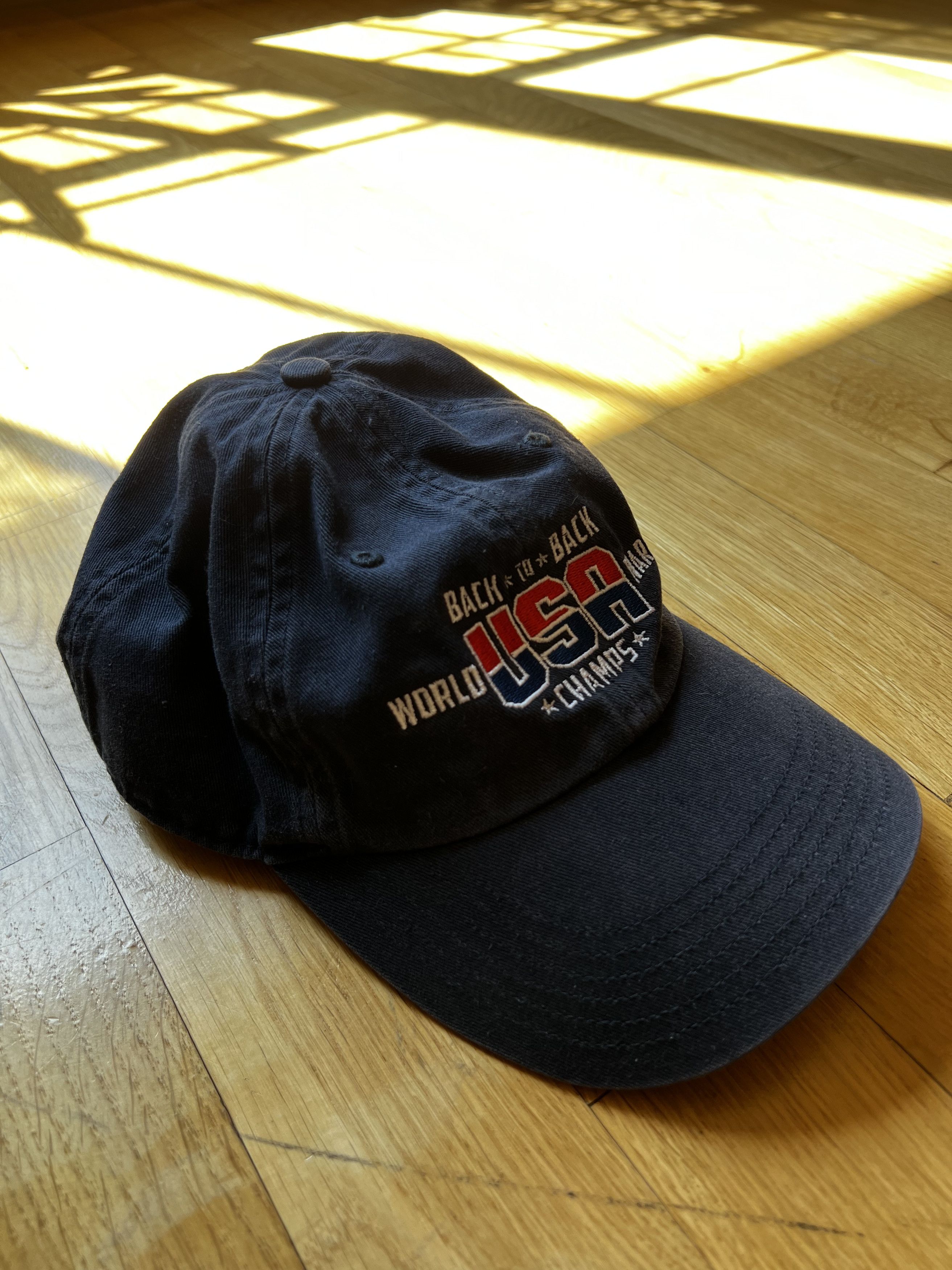 Richardson × Vintage Y2K USA Flag Cap Hat Trucker 2000s vintage Size ONE SIZE - 2 Thumbnail