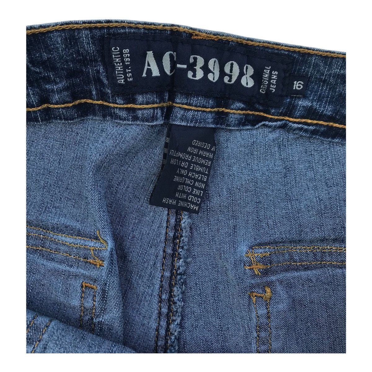 Japanese Brand AC-3998 Jeans Bushpants Light Denim Carpenter Pants Size US 32 / EU 48 - 6 Thumbnail