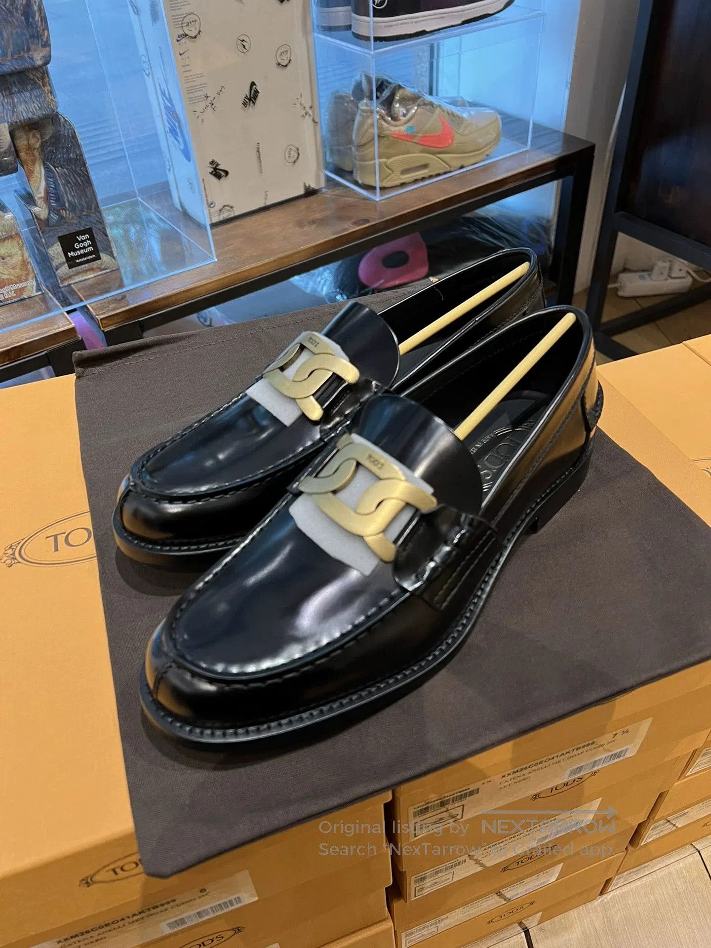 Tod's tod's leather loafers in black color. Size US 7.5 / EU 40-41 - 1 Thumbnail