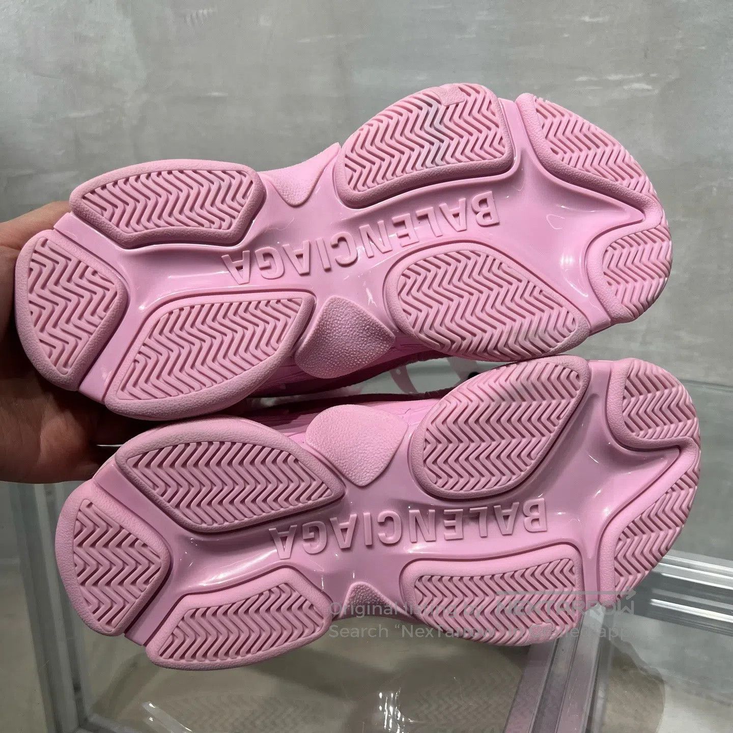 Balenciaga Balenciaga Ripples Dad Shoes in Pink Size US 5.5 / IT 35.5 - 7 Thumbnail