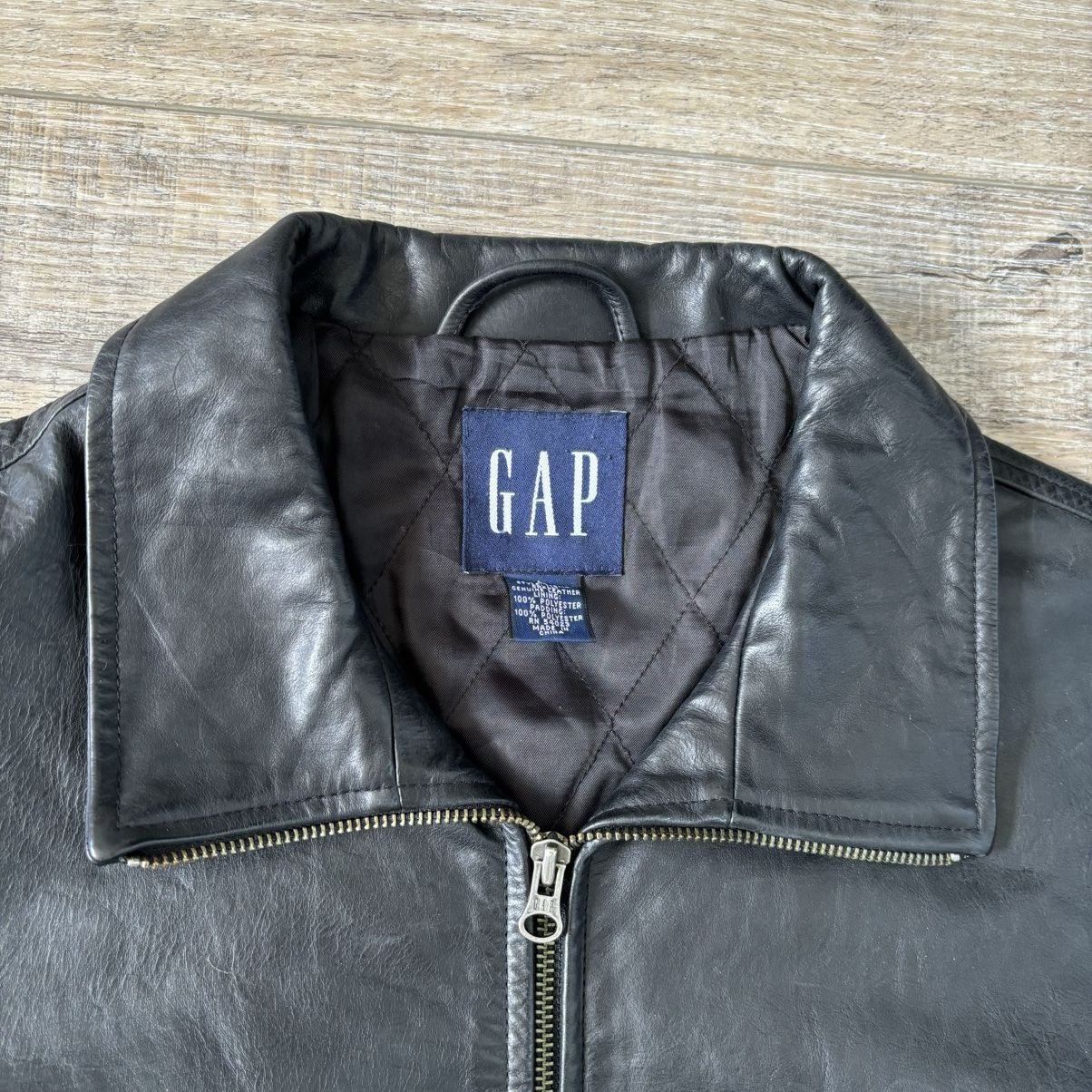 Gap × Streetwear × Vintage Vintage Leather GAP Jacket | Grailed Gap × Streetwear × Vintage Vintage Leather GAP Jacket | Grailed
