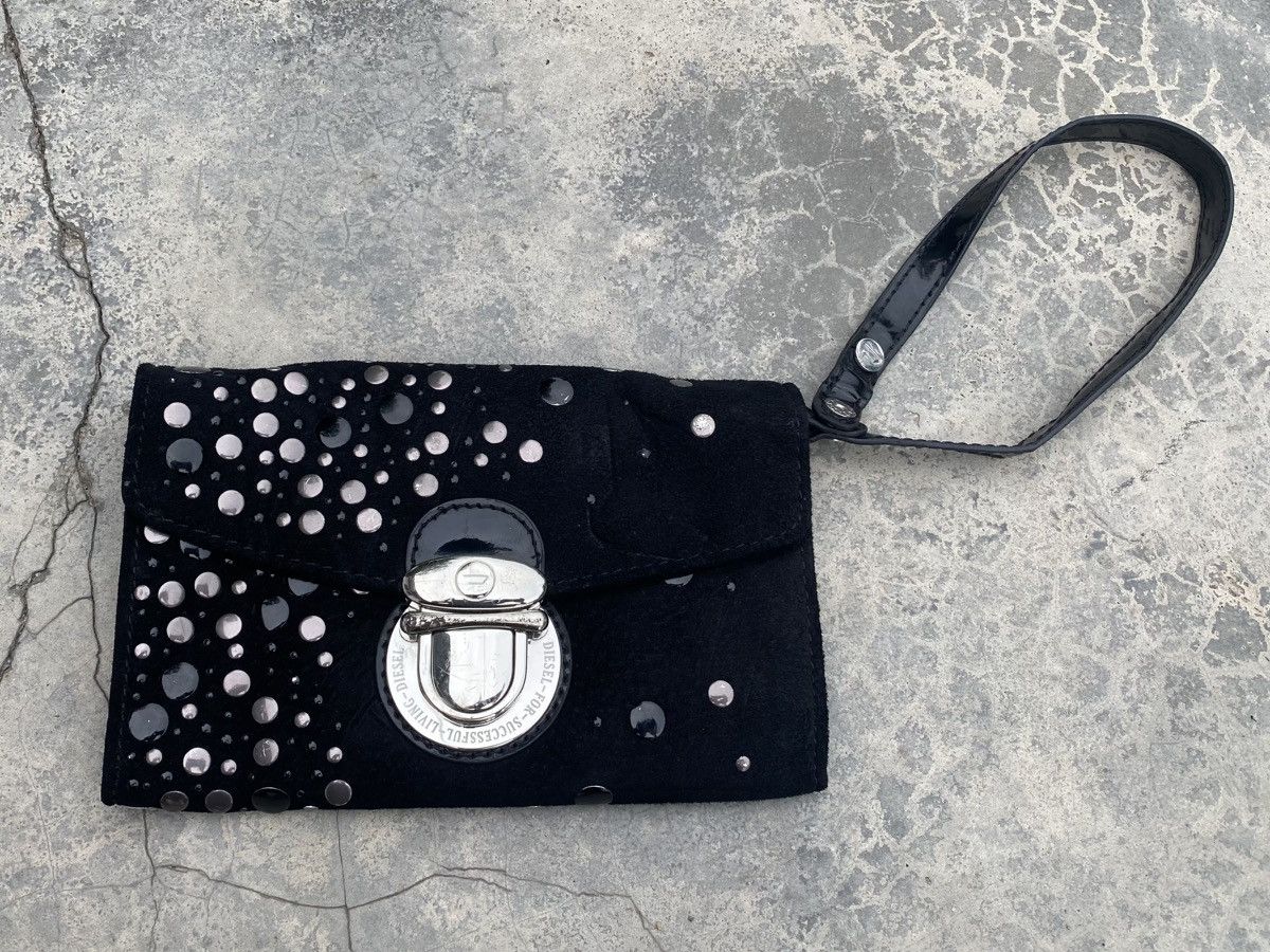 Bodega × Diesel DIESEL Studded Leather Clutch Size ONE SIZE - 2 Thumbnail