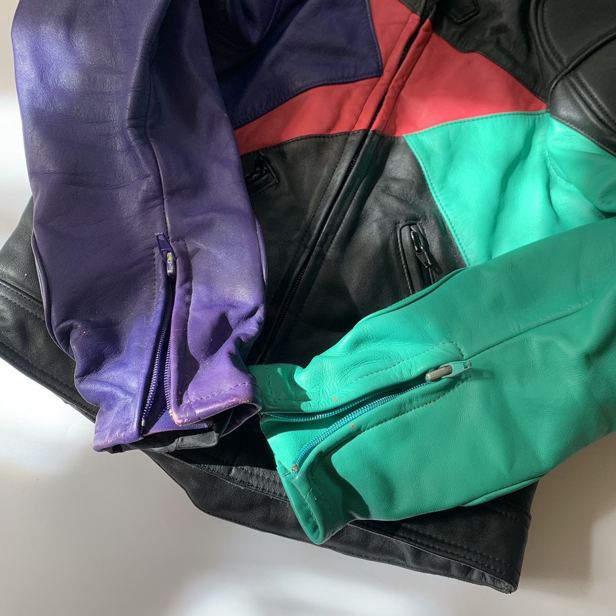Vintage Vintage IXS Moto Racing Leather Jacket Size US S / EU 44-46 / 1 - 11 Thumbnail