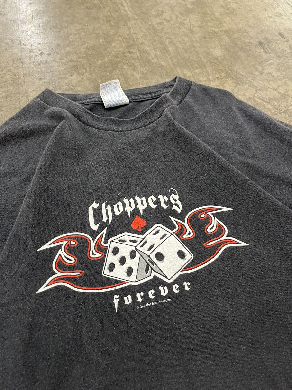 Vintage West coast choppers style grunge tee skater hype rare biker Size US XL / EU 56 / 4 - 7 Thumbnail