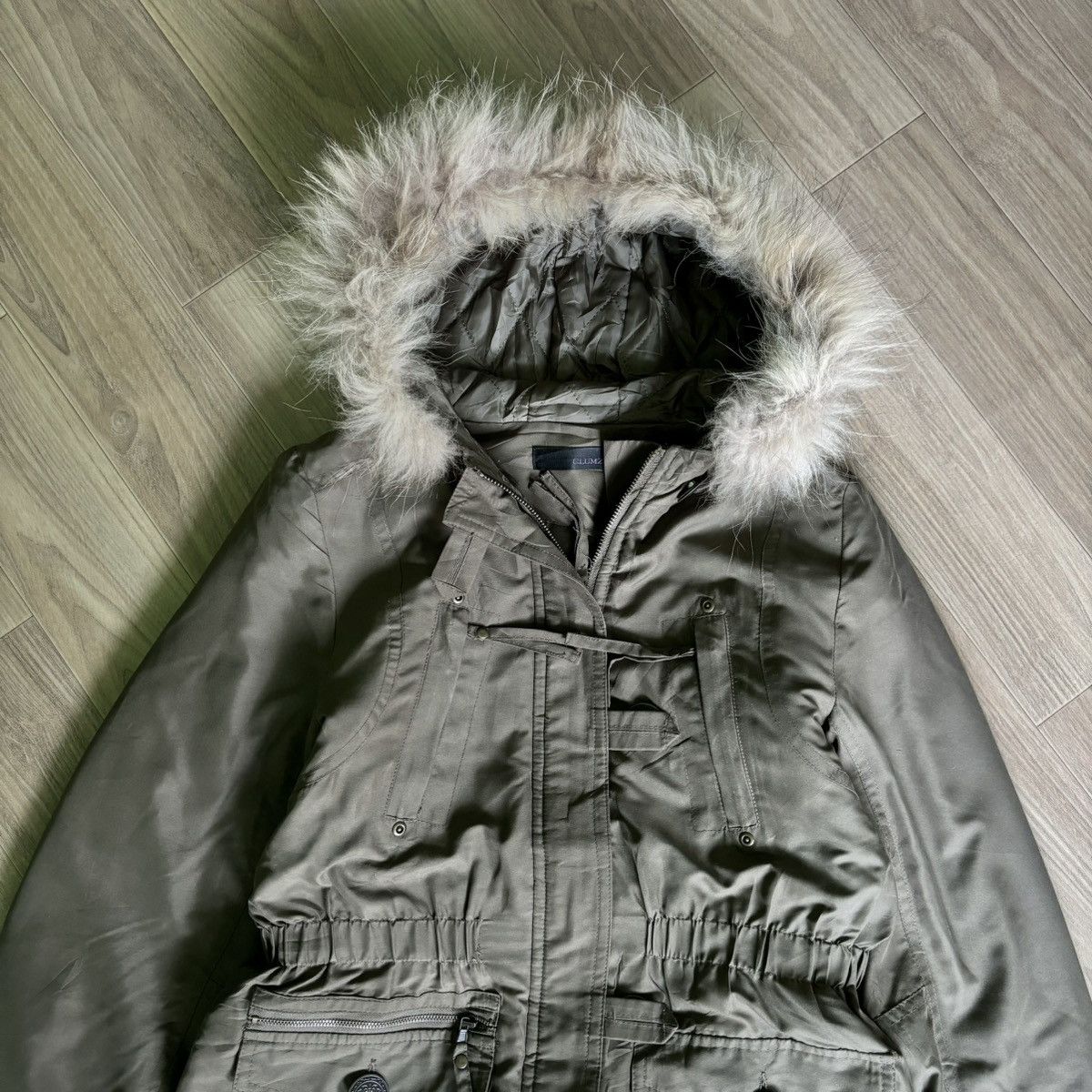 If Six Was Nine × Japanese Brand × Le Grande Bleu (L.G.B.) 2000s Kmrii style Clumzy Ifsixwasnine fur jacket japan Size US M / EU 48-50 / 2 - 2 Thumbnail