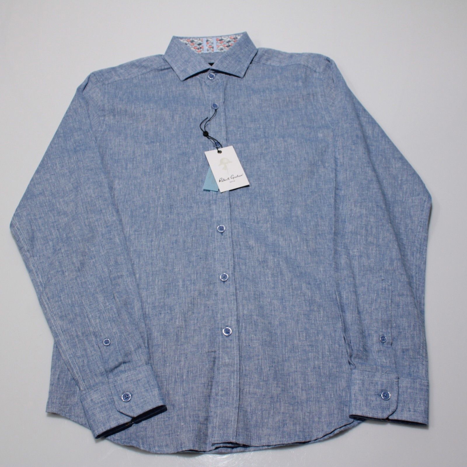 Robert Graham Robert Graham New with tags Shirt Size S US In Blue Size US S / EU 44-46 / 1 - 3 Thumbnail