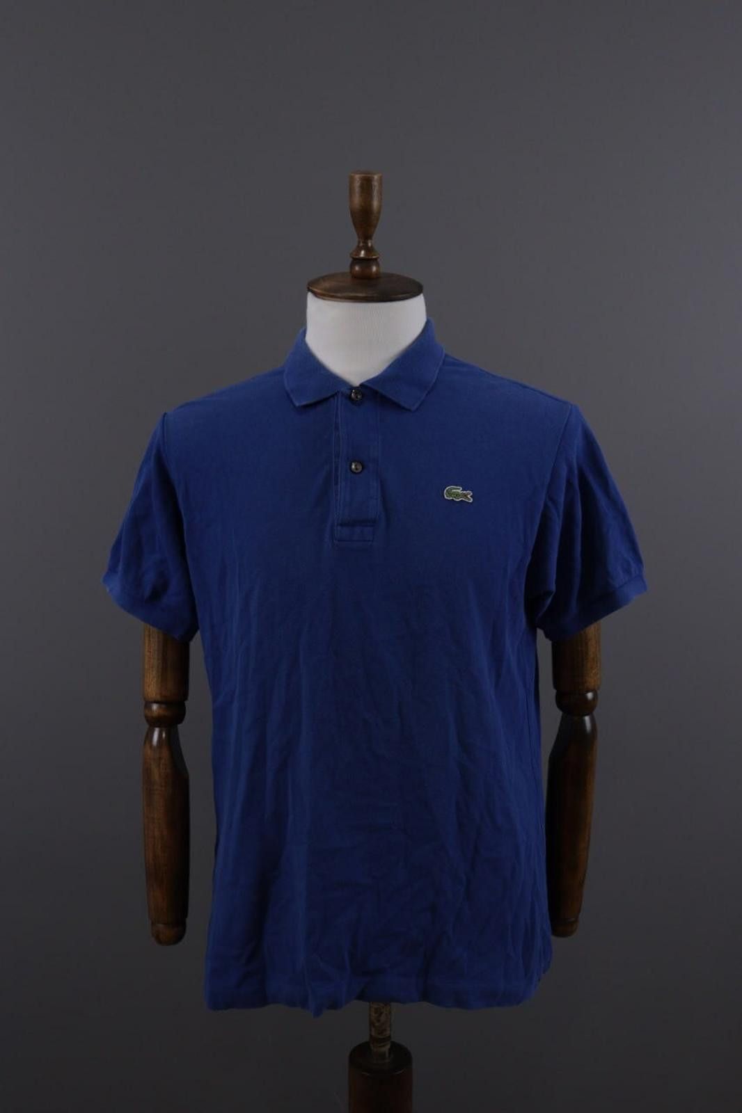Lacoste Men Lacoste Blue Short Sleeve Polo Shirt Size 5 / L Size US L / EU 52-54 / 3 - 3 Thumbnail
