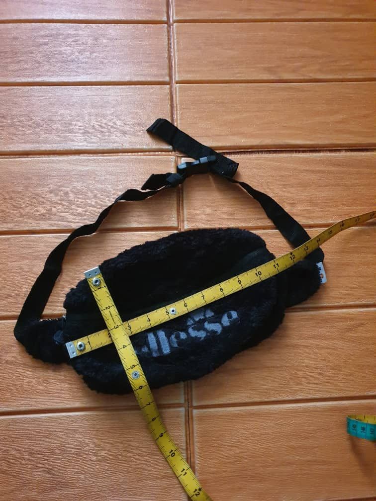 Ellesse Ellesse fur black sling bag Size ONE SIZE - 8 Thumbnail