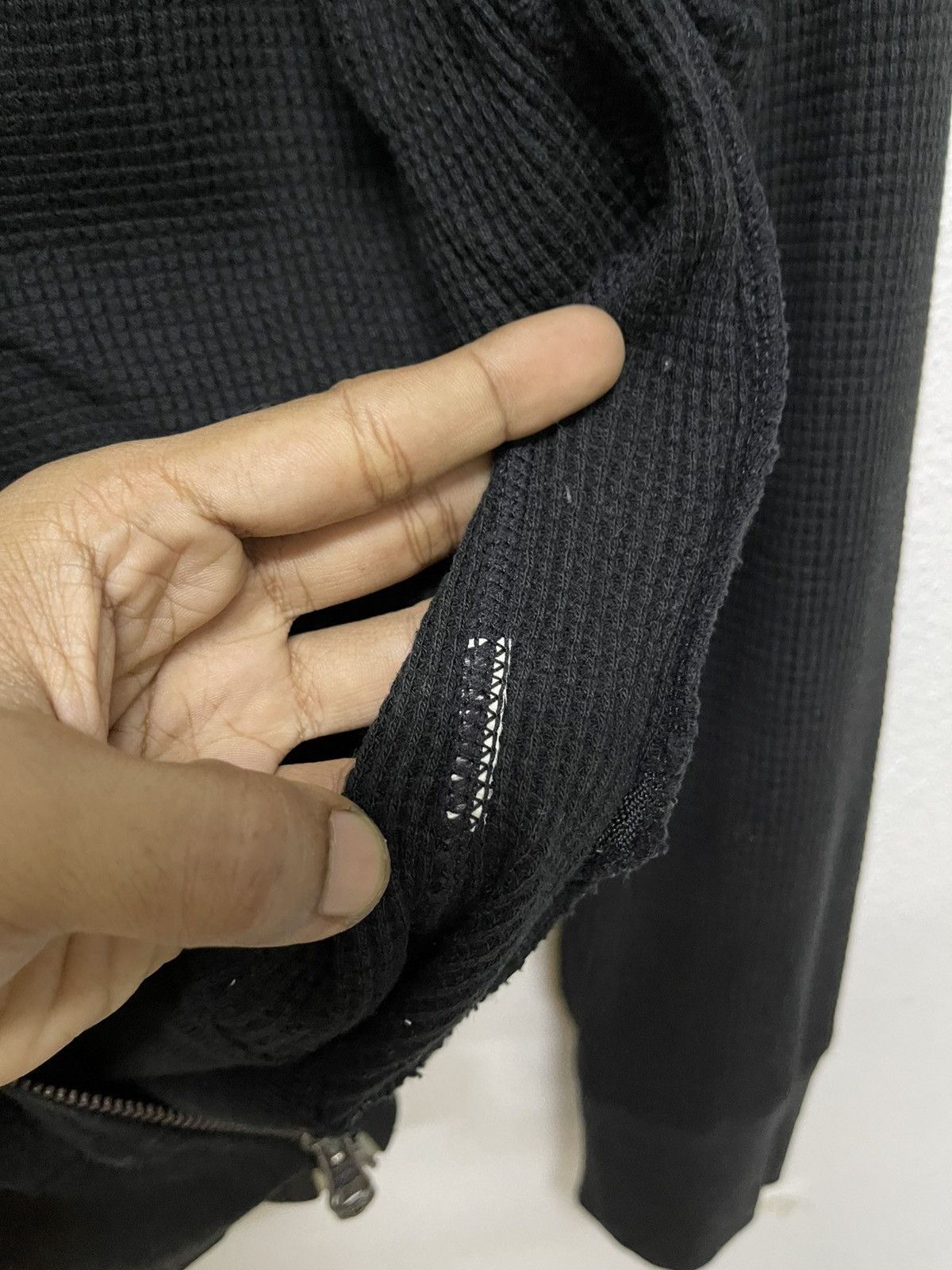 Levi's VINTAGE LEVIS FULL ZIPPER HOODIE WAFFLE RARE SUNFADED Size US M / EU 48-50 / 2 - 18 Thumbnail