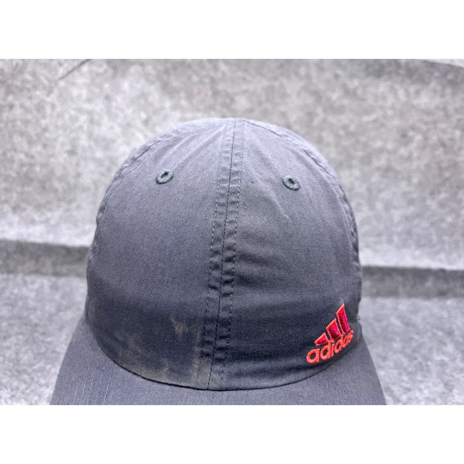 Adidas ADIDAS Hat Cap One Size Adult Gray Cotton Polyester Climalite Adjustable Lightweight Baseball Cap Unisex Mens Womens Sports Outdoor Cap Size ONE SIZE - 2 Thumbnail