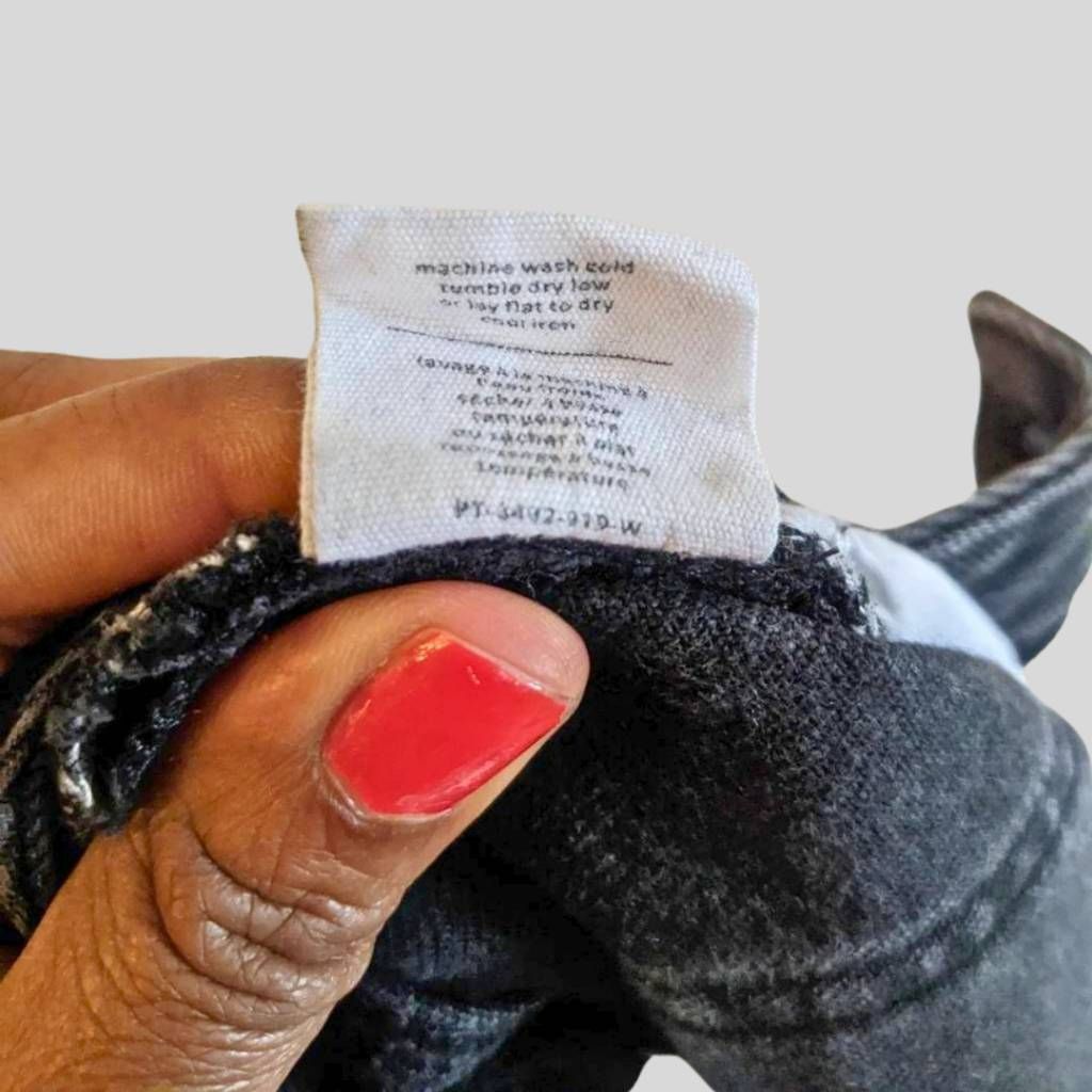 Oak + Fort Oak + Fort Black Slim Fit High-Rise Jeans Size 27 Women’s St Size 27" / US 4 / IT 40 - 7 Thumbnail