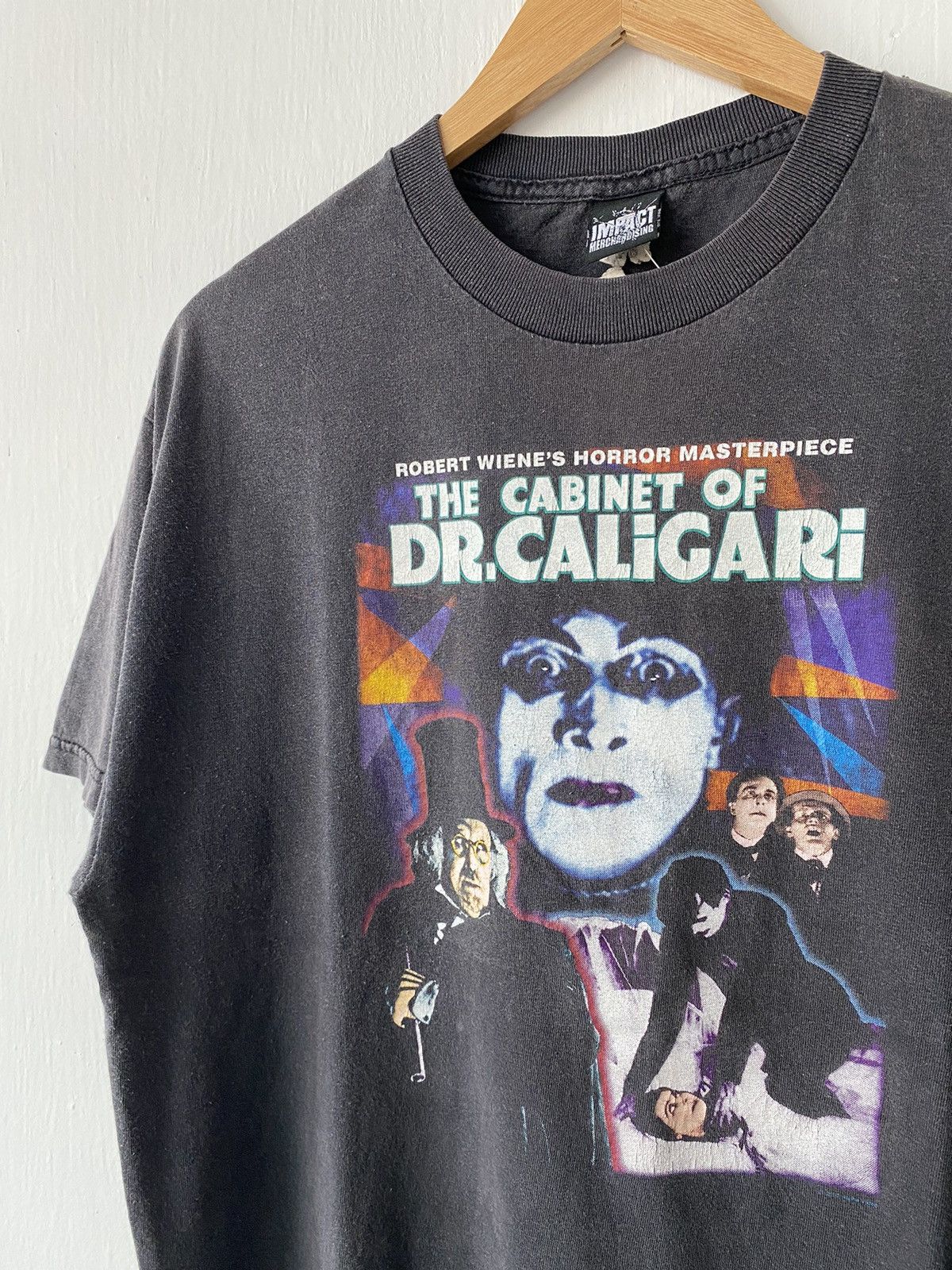 Vintage Vintage The Cabinet of Dr. Caligari T-shirt Size US M / EU 48-50 / 2 - 2 Thumbnail
