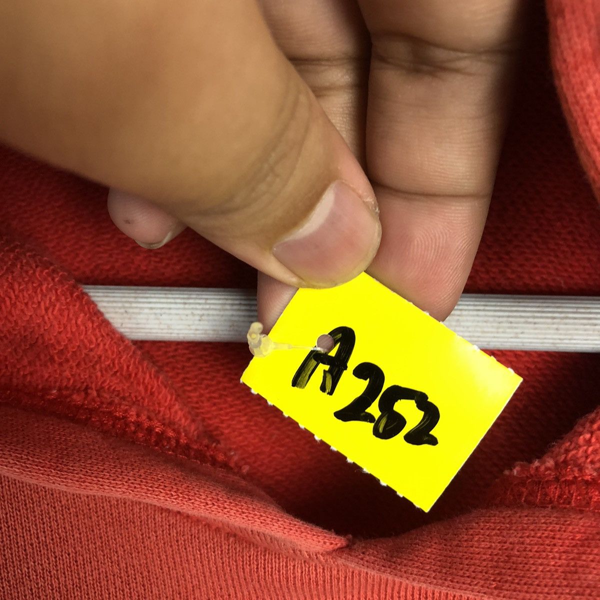 Adidas × Vintage Adidas Red Hoodie sweatshirt #A252 Size US M / EU 48-50 / 2 - 13 Thumbnail