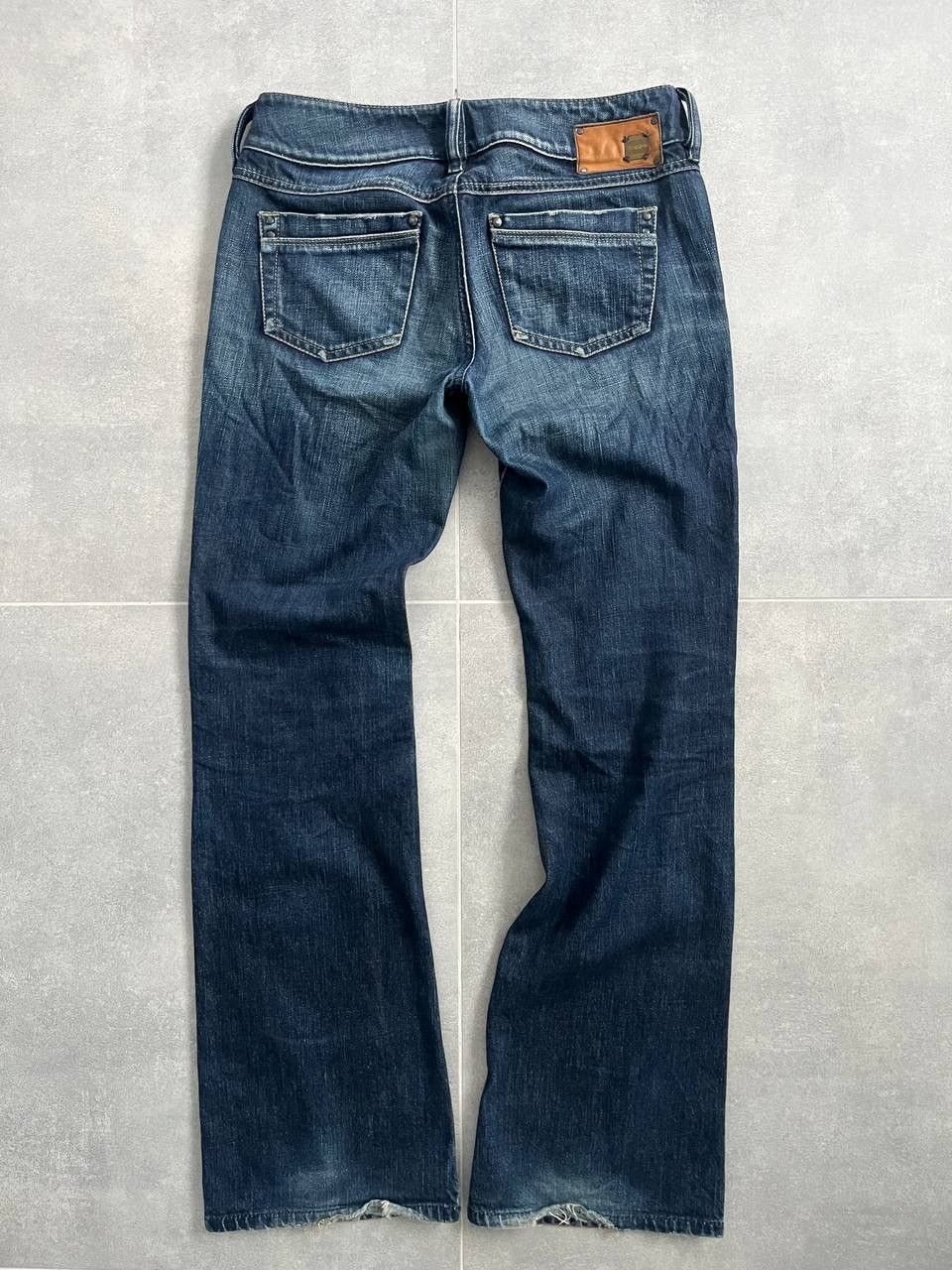 Diesel Vintage Diesel Ronhar Raw Flared Lowrise Jeans Size US 28 / EU 44 - 5 Thumbnail