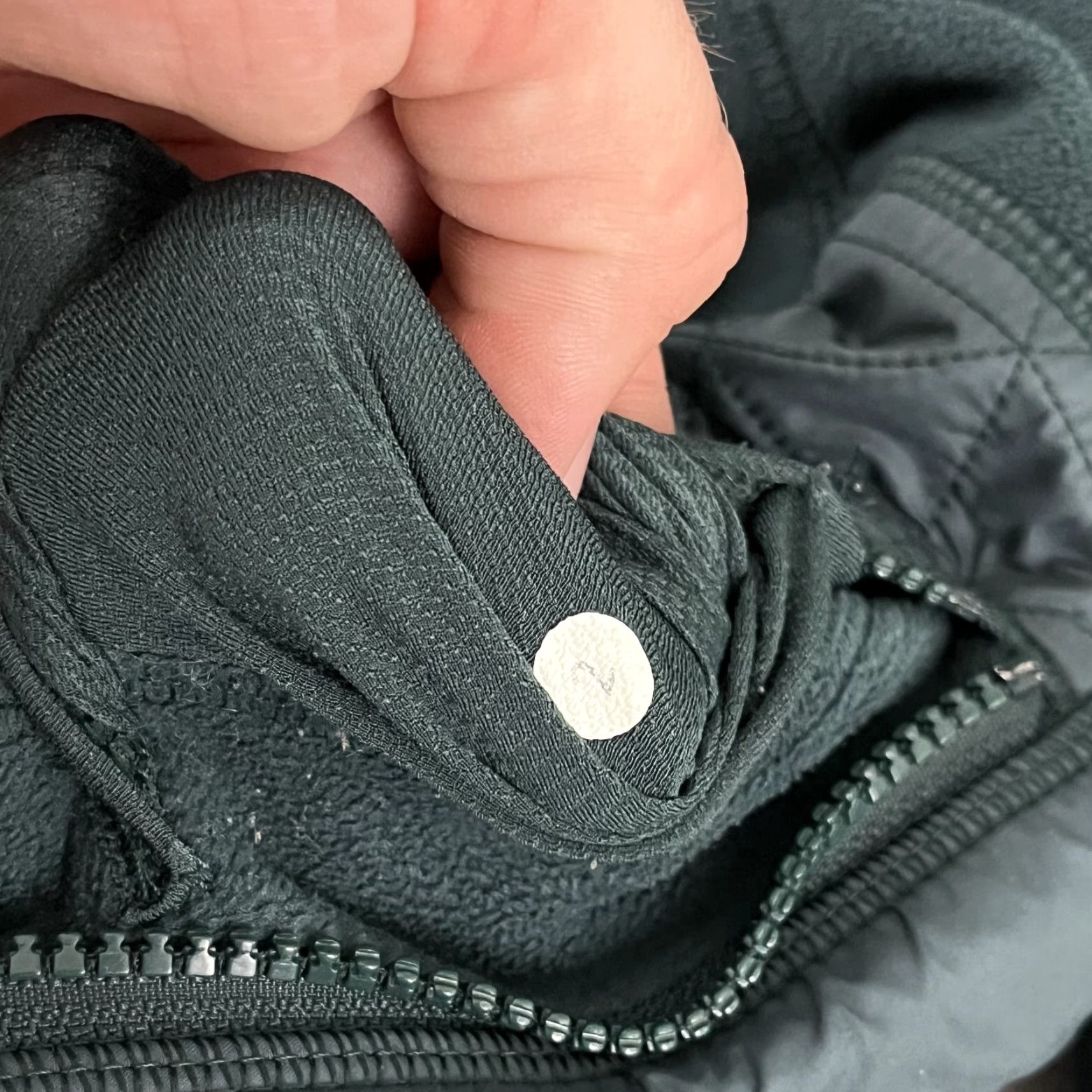 Lululemon Lululemon Fleecy Keen Jacket Womens Size 2 Green Quilted Fleece Hooded Utility Jacket Size XS / US 0-2 / IT 36-38 - 4 Thumbnail