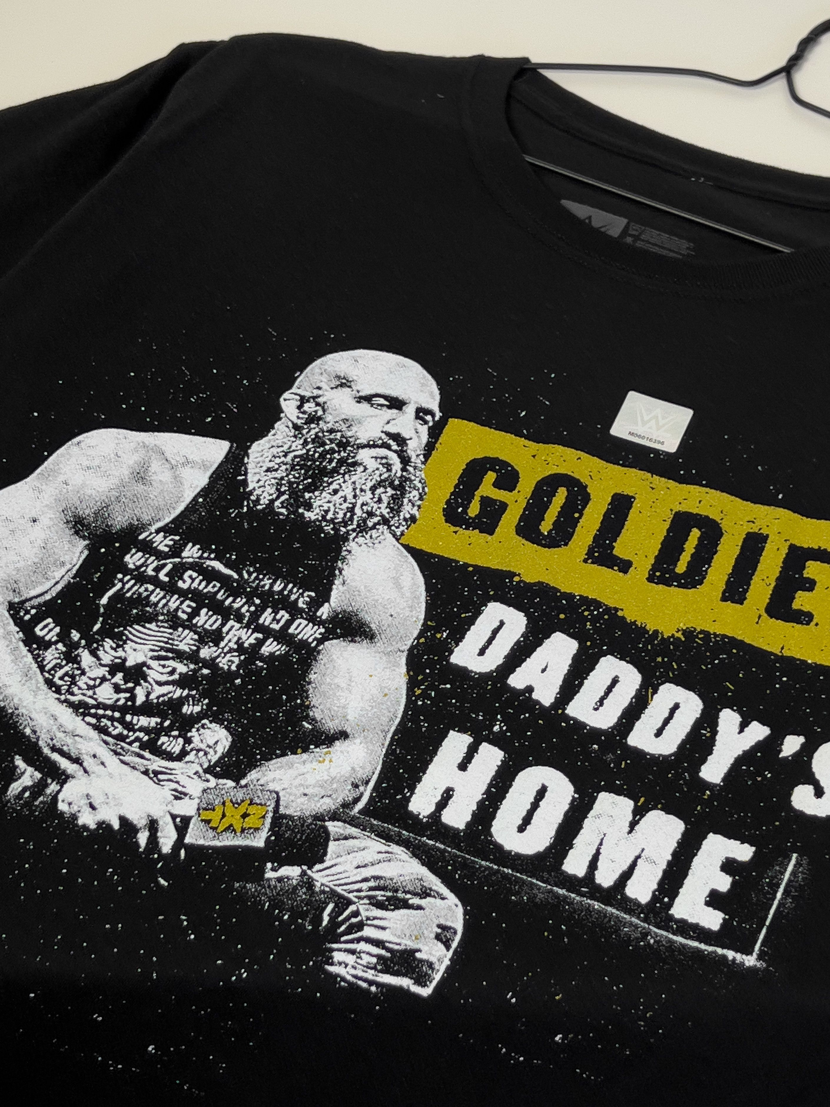 WWE WWE GOLDIE ROGERS “Daddy’s Home” 2019 Men`s Black T-Shirt Size US S / EU 44-46 / 1 - 3 Thumbnail