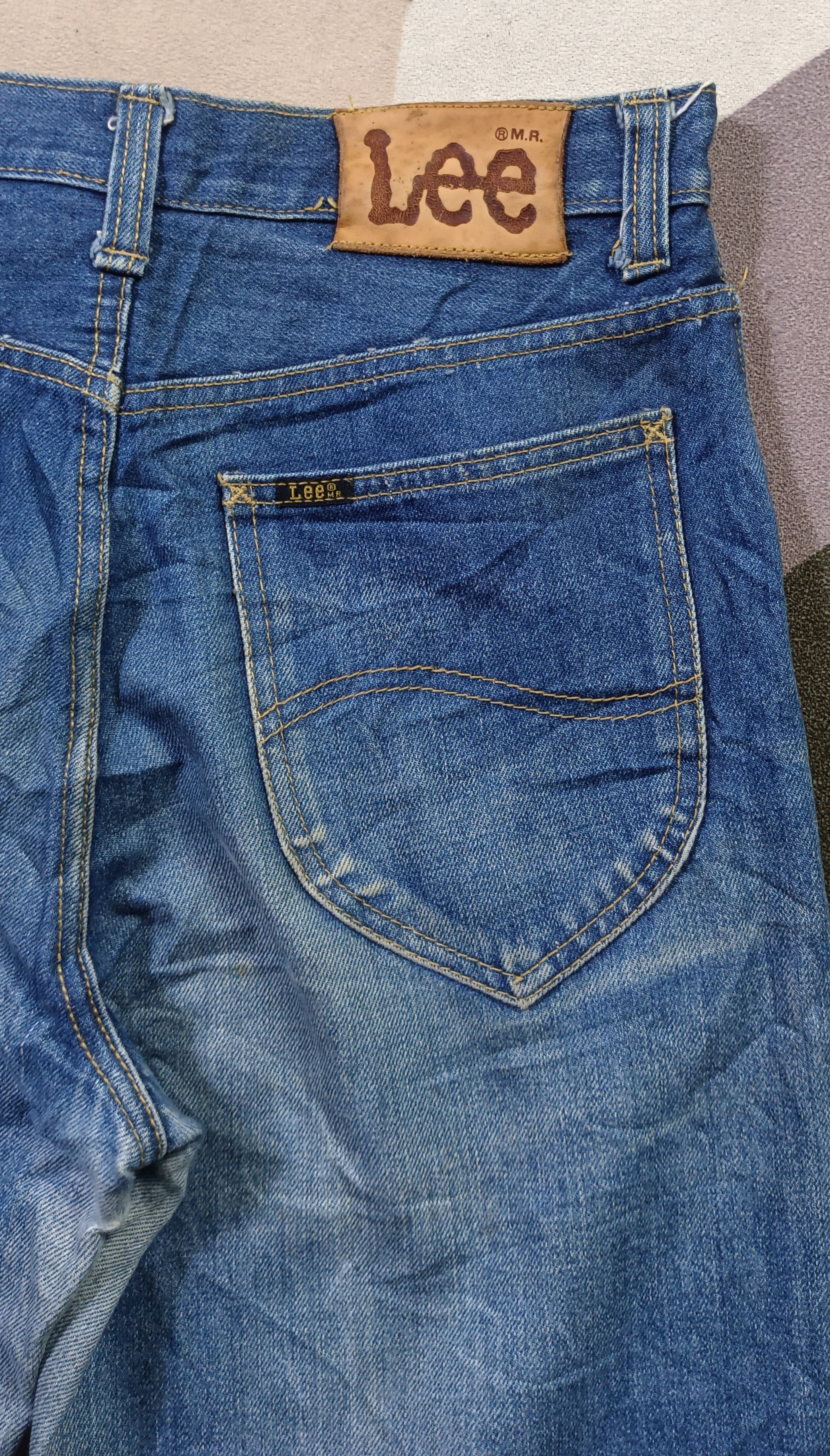 Lee Vintage Lee Riders ®MR Talon Zipper Denim Size US 29 - 5 Thumbnail
