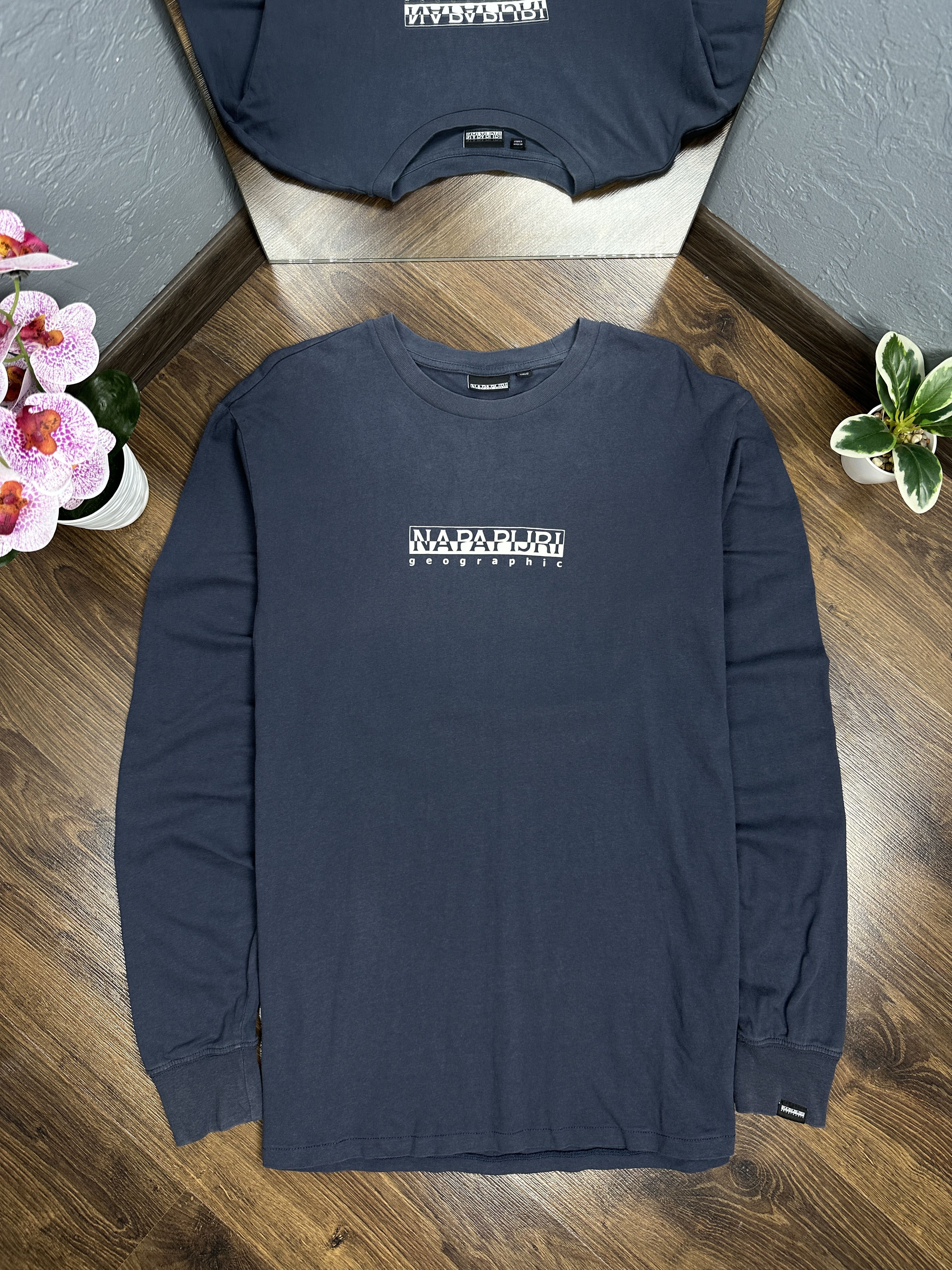 Napapijri Napapijri Mens Long Sleeve T-Shirt Size US S / EU 44-46 / 1 - 1 Thumbnail