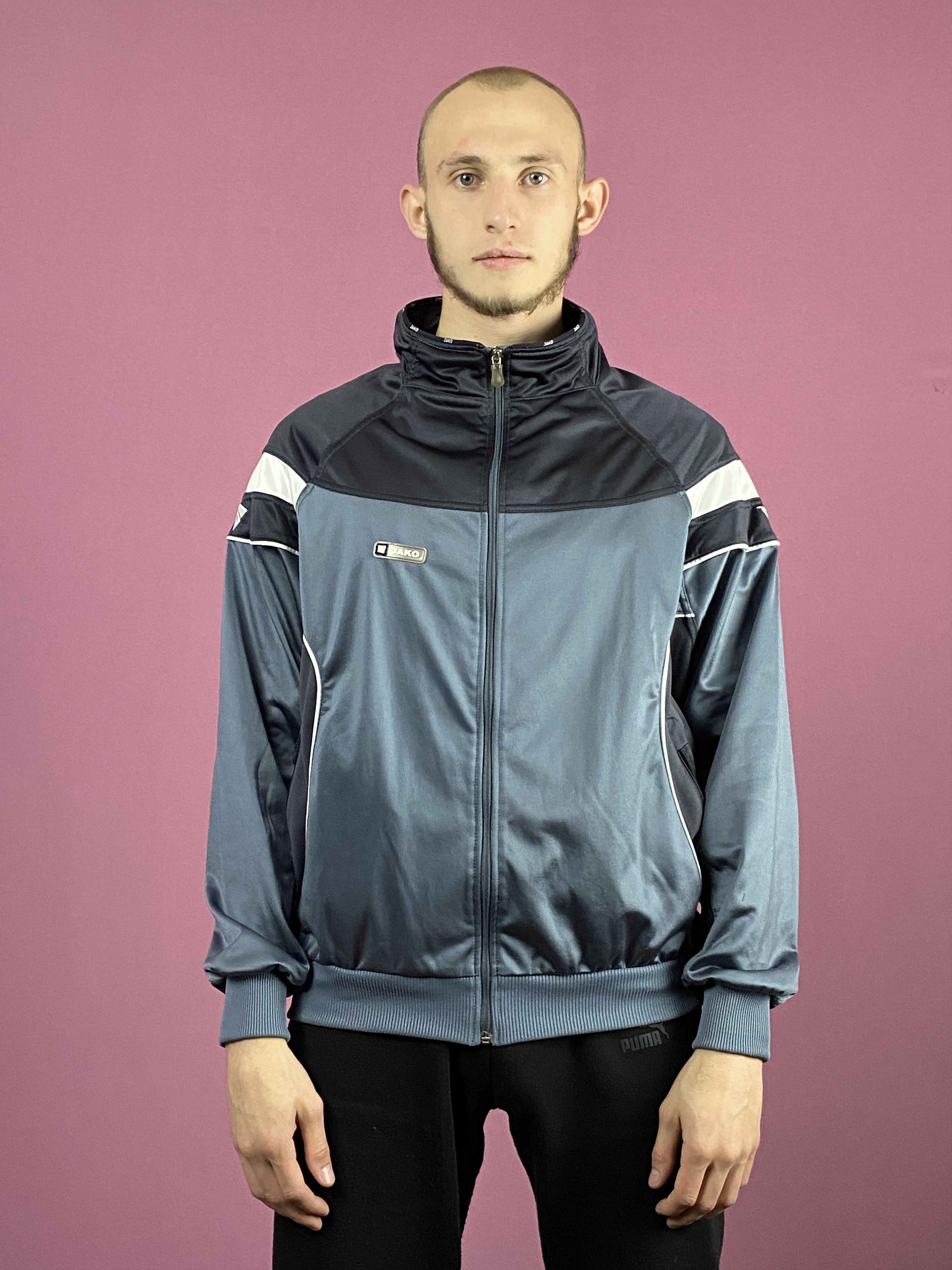 Vintage 90s Jako Vintage Men's Track Jacket - L Size US L / EU 52-54 / 3 - 1 Thumbnail