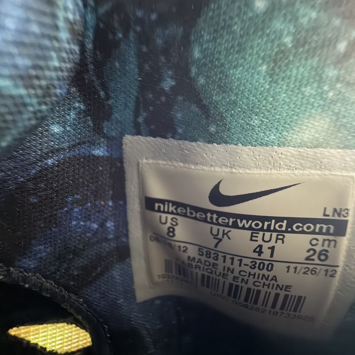 Nike Nike KD 5 All Star Galaxy Size US 8 / EU 41 - 9 Thumbnail